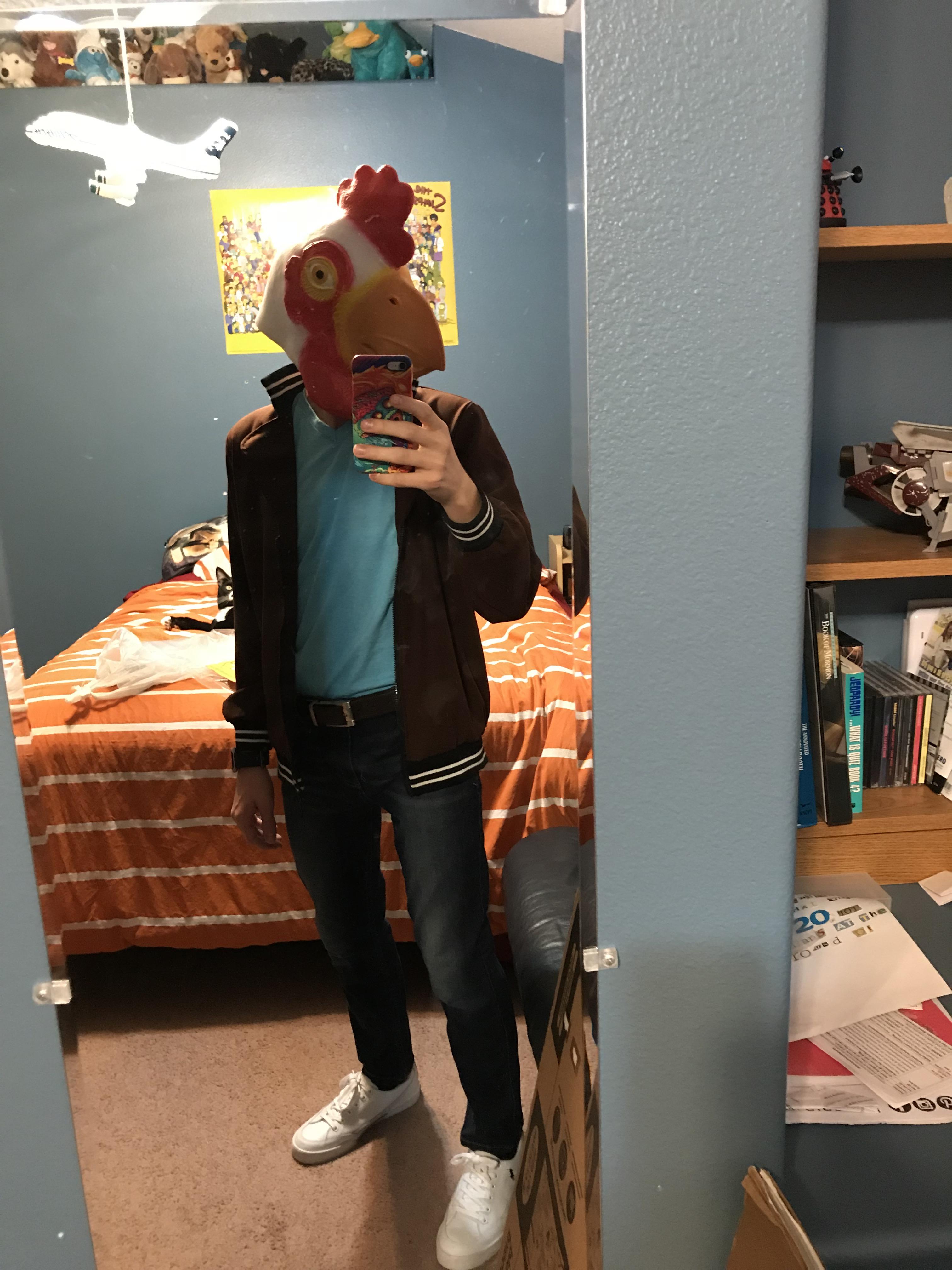 You guys like my jacket Halloween costume? r/paydaytheheist