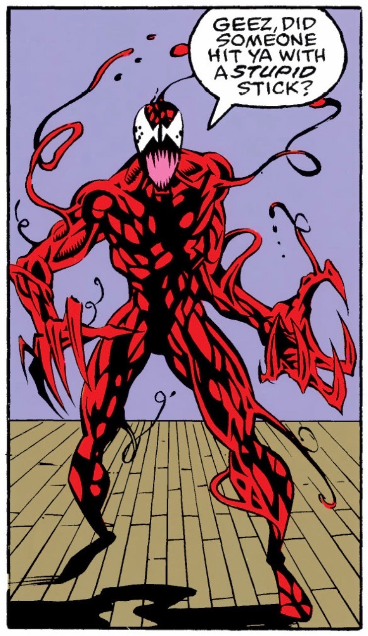 I've think I found my favorite Carnage quote r/Spiderman