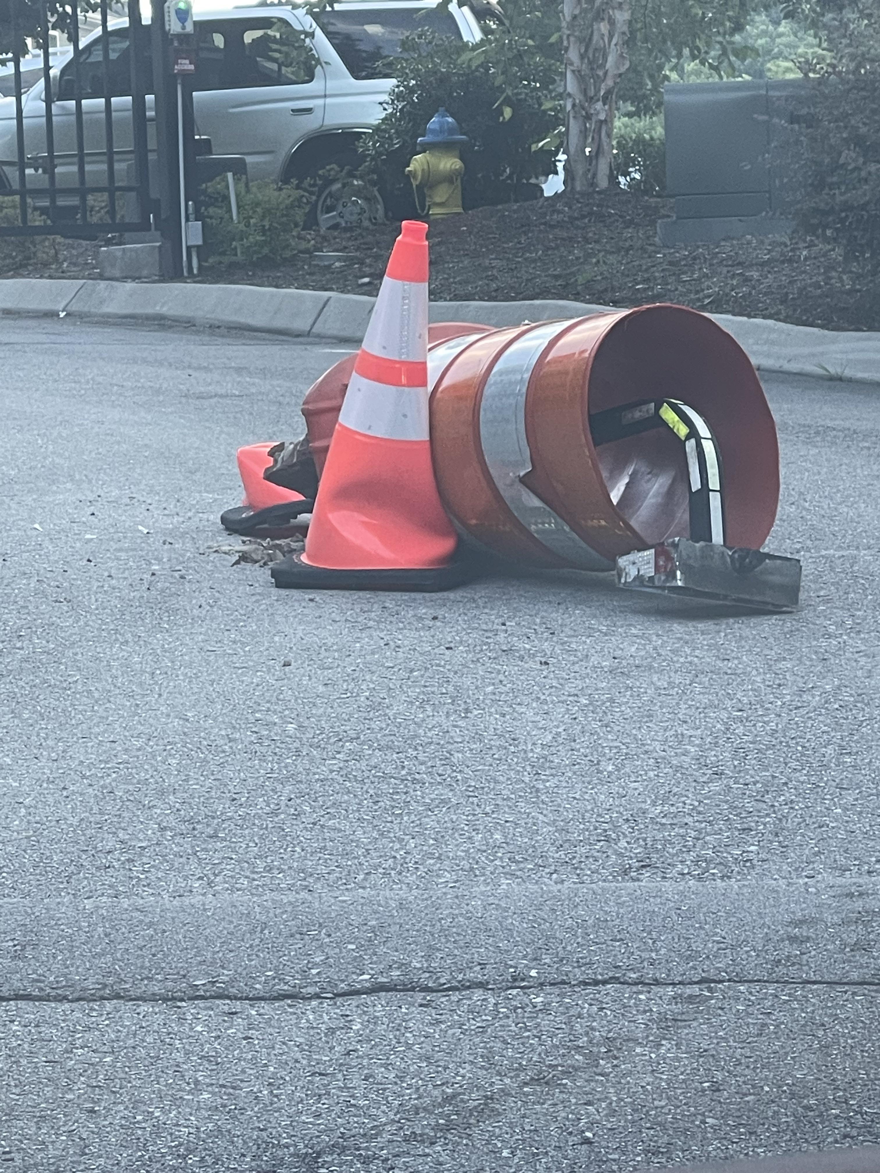 The gate keypad to my complex was hit by a car a few weeks back. They