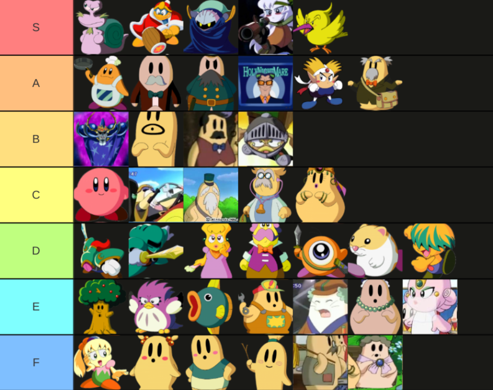 Kirby Right Back At Ya Characters