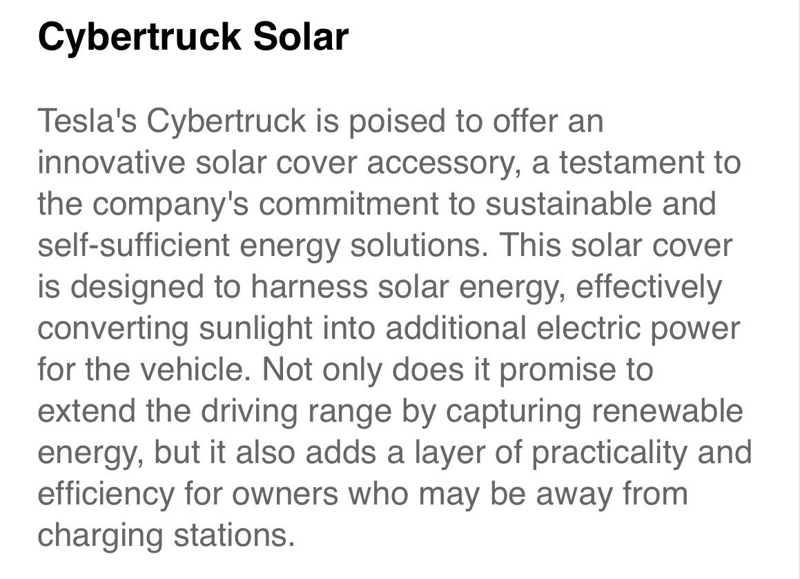 Solar cover comfirmed r/cybertruck