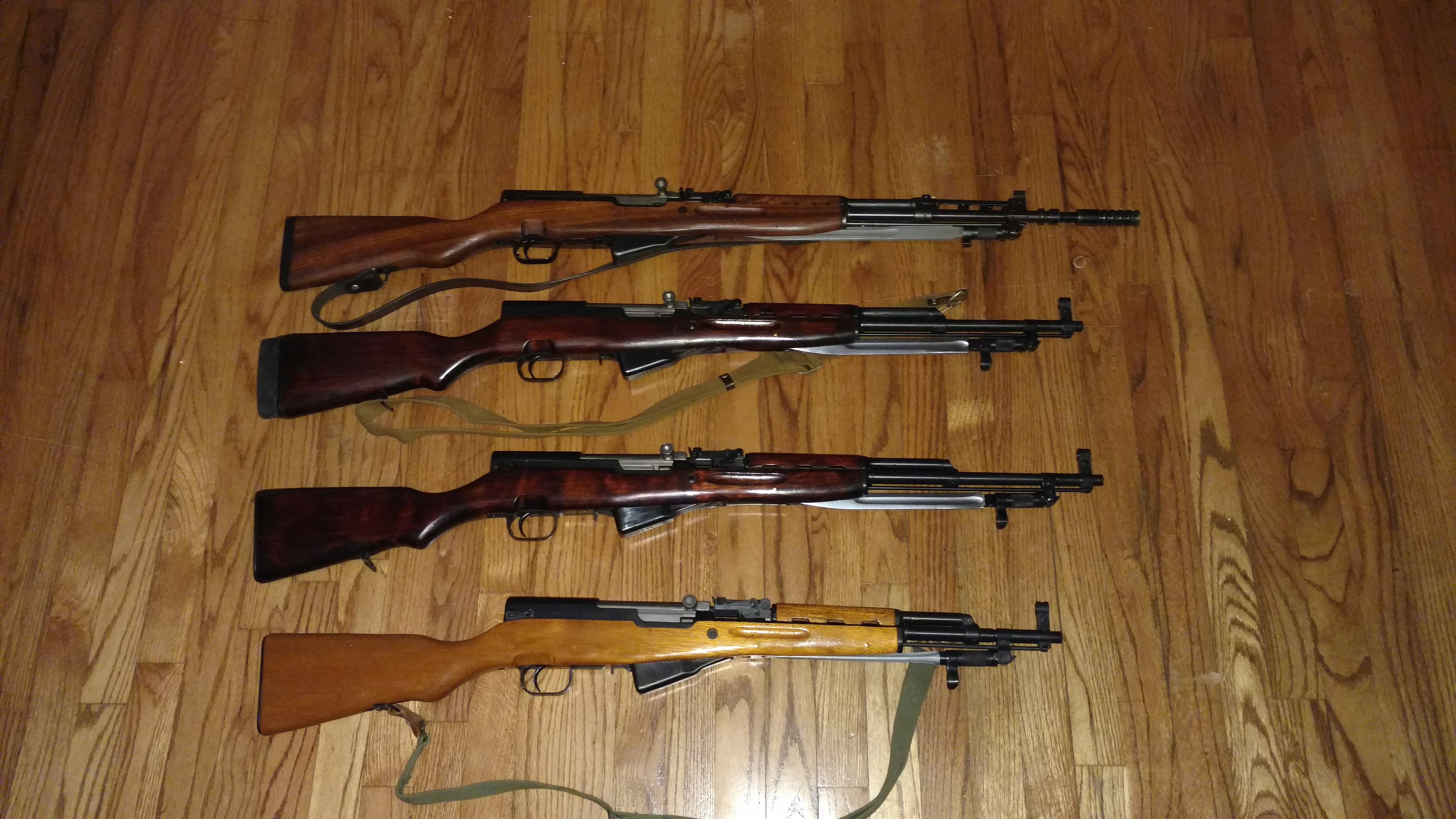 My sks collection r/guns