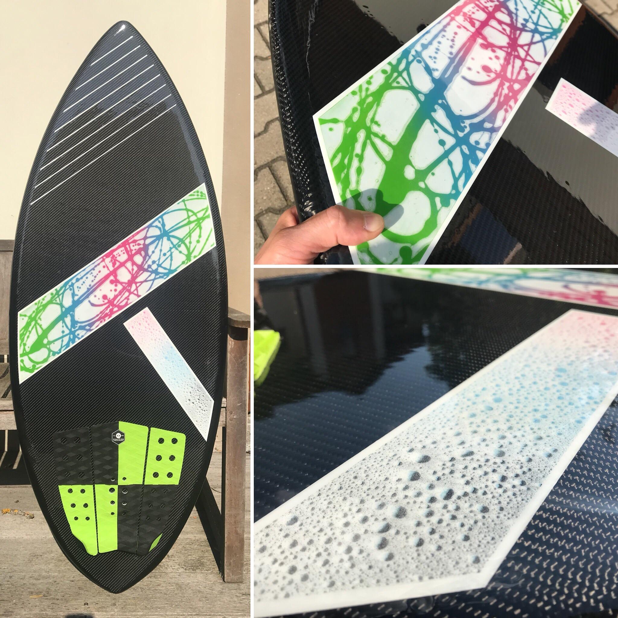 Completed my skimboard construction today. ️😁 r/skimboarding