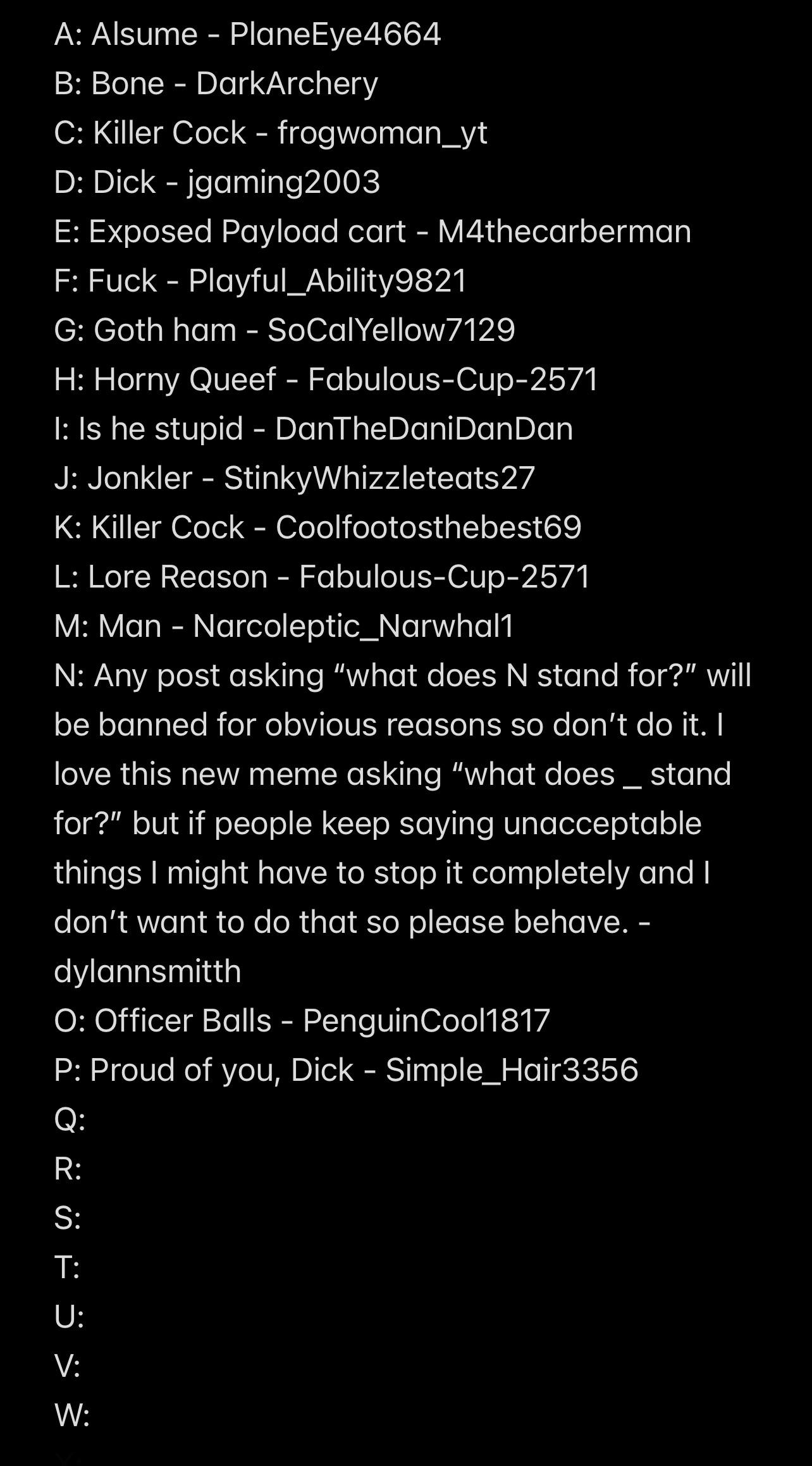 What does Q stand for r/BatmanArkham