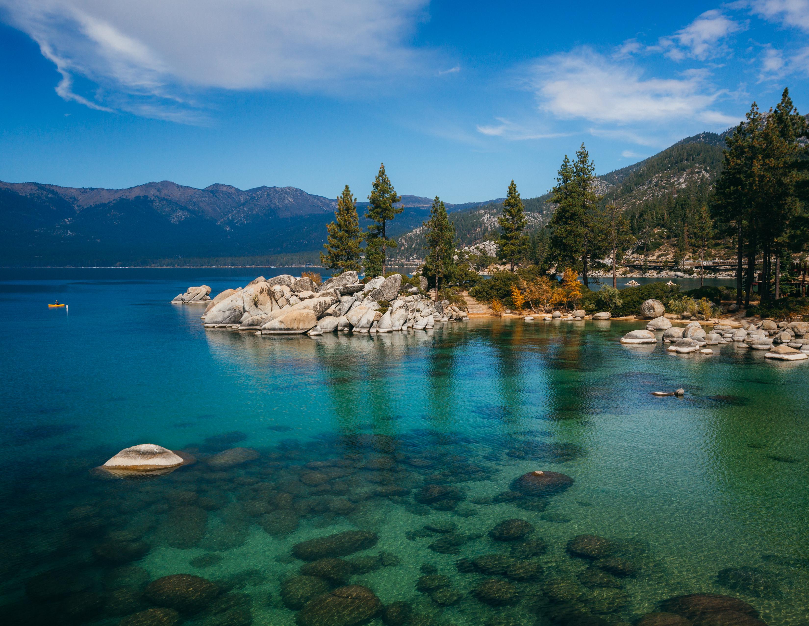 The clear waters of Lake Tahoe, USA [OC][3300x2554] EarthPorn