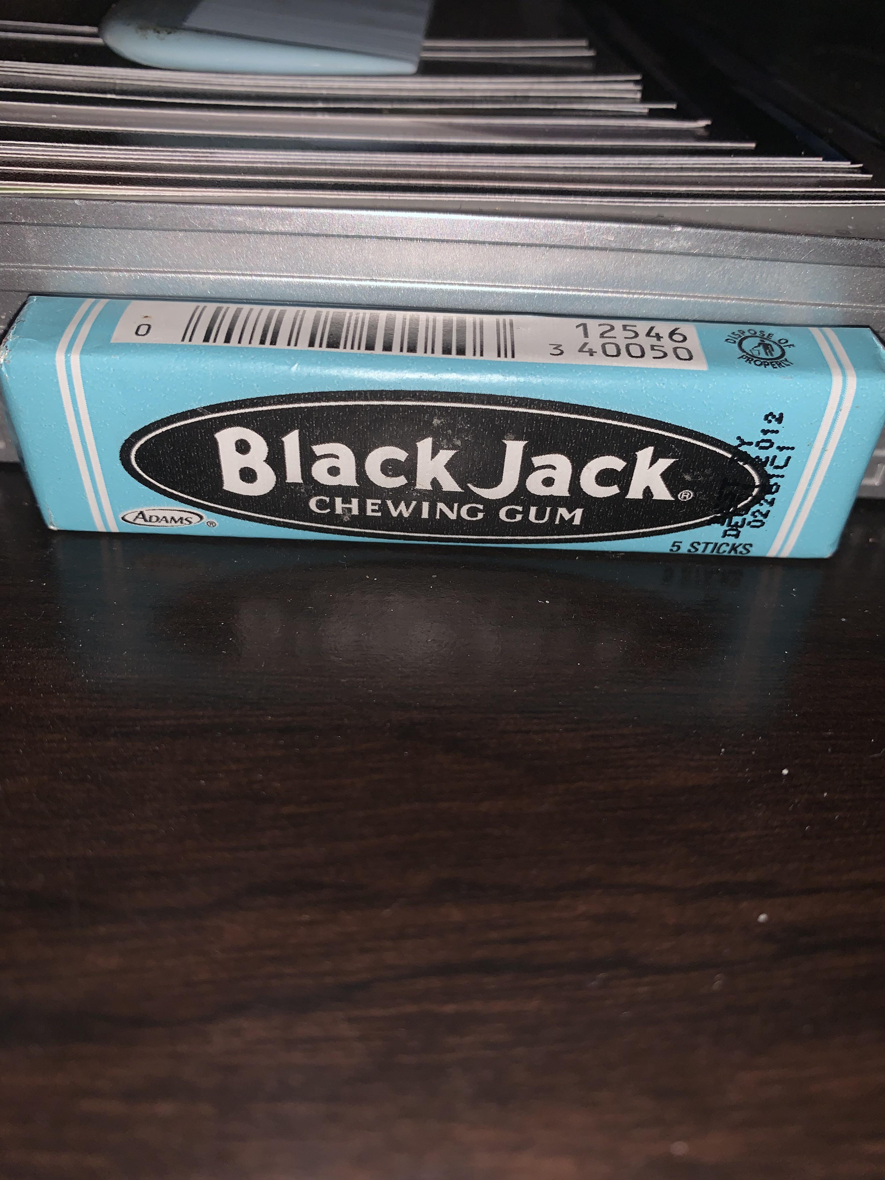 Black Jack Chewing Gum. r/nostalgia