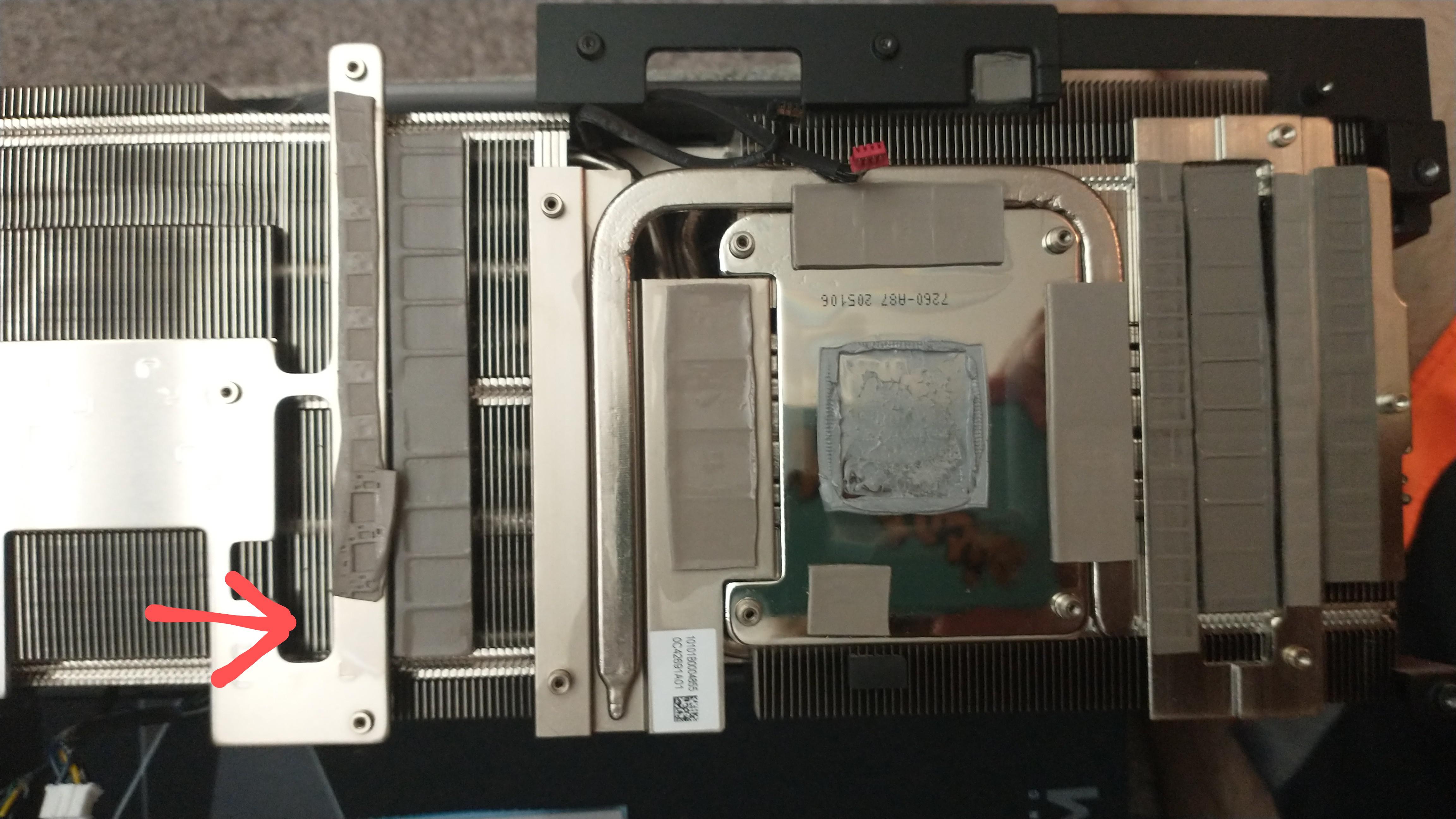 MSI RTX 3080 SUPRIMX factory thermal pad FAIL... r/EtherMining
