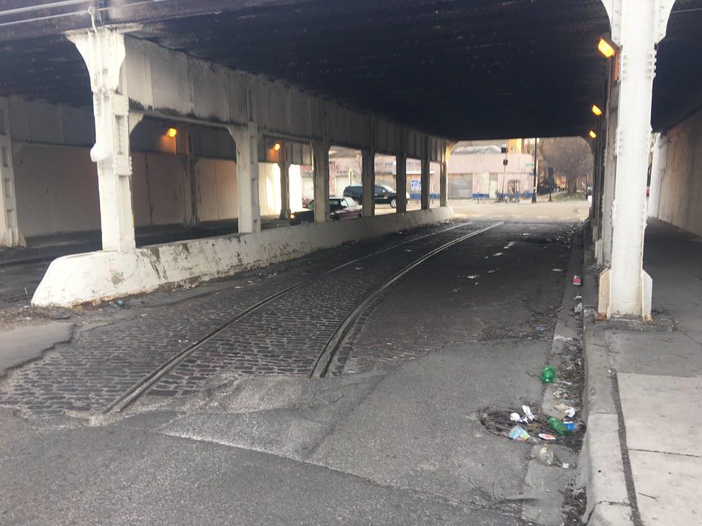 Old Chicago Streetcar Rails Exposed Underneath a Bridge r/rustyrails