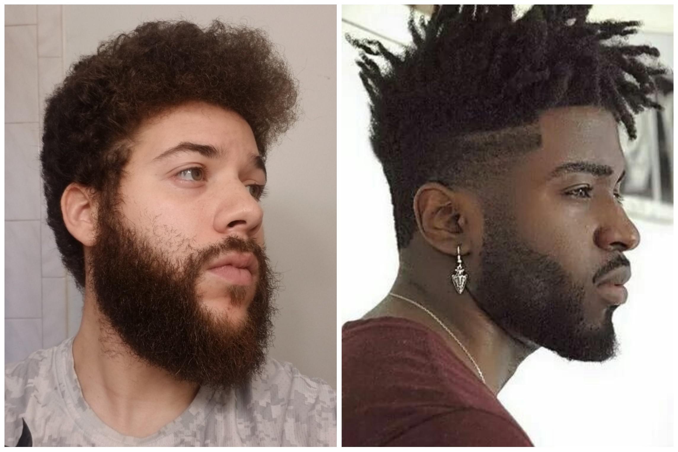 How do I get my hair like the photo on the right? Trying to do
