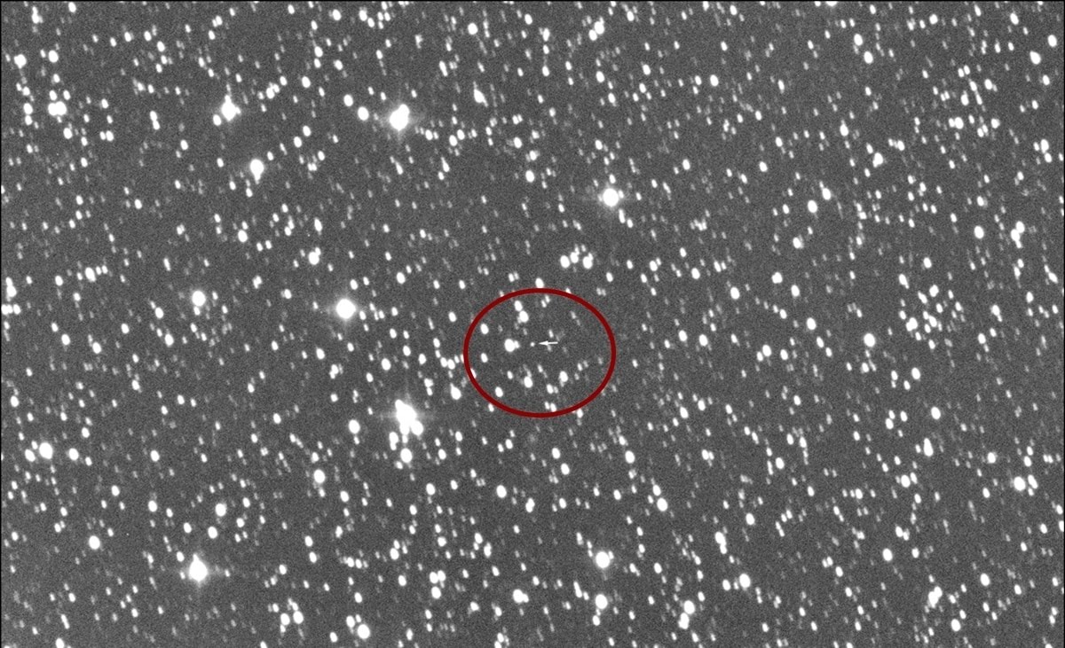 First image of James b Telescope after it reached its orbit nearly