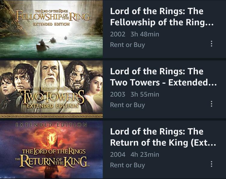 Are these the best extended editions to watch? Not seen any of the