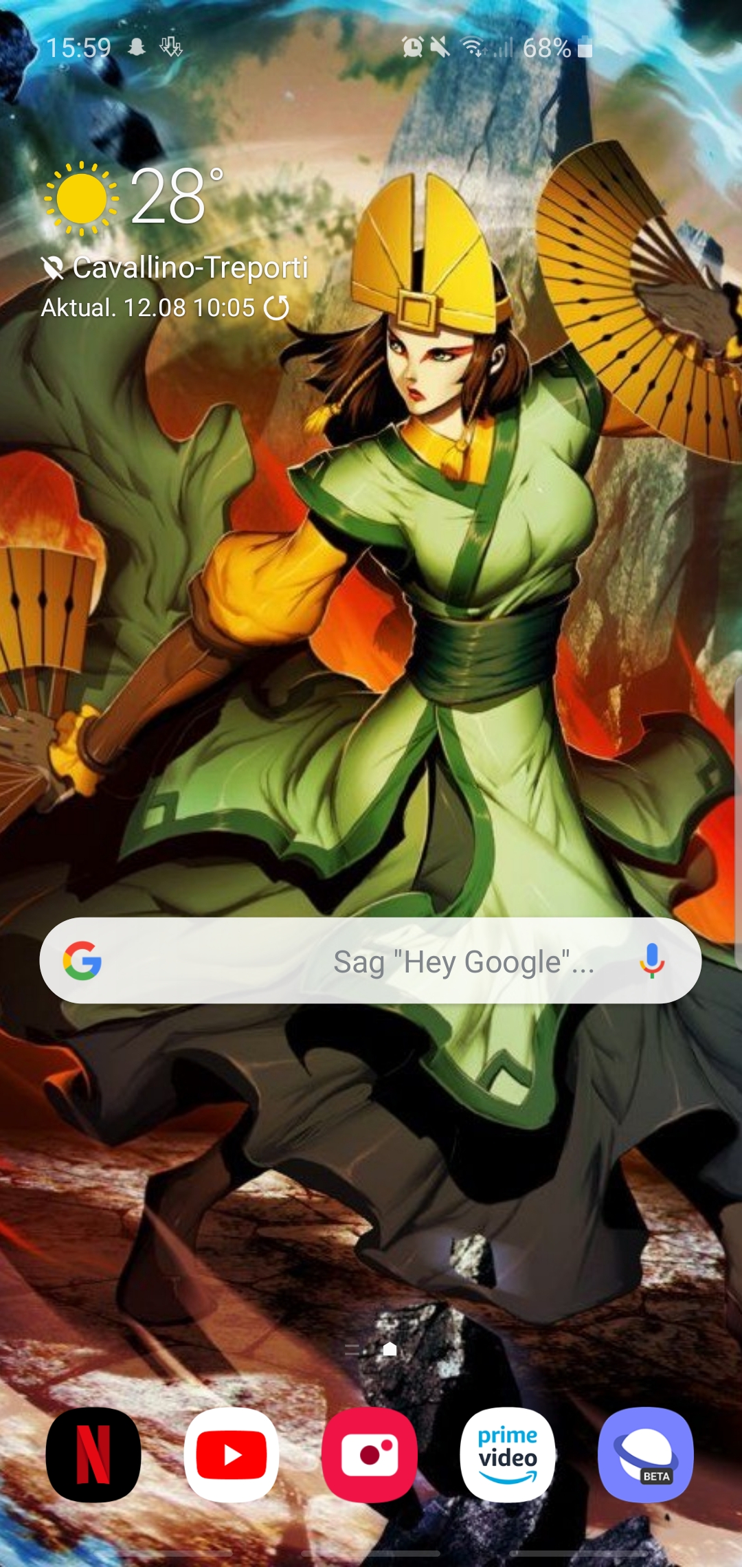 Avatar wallpapers are badass! Here's the Kyoshi wallpaper