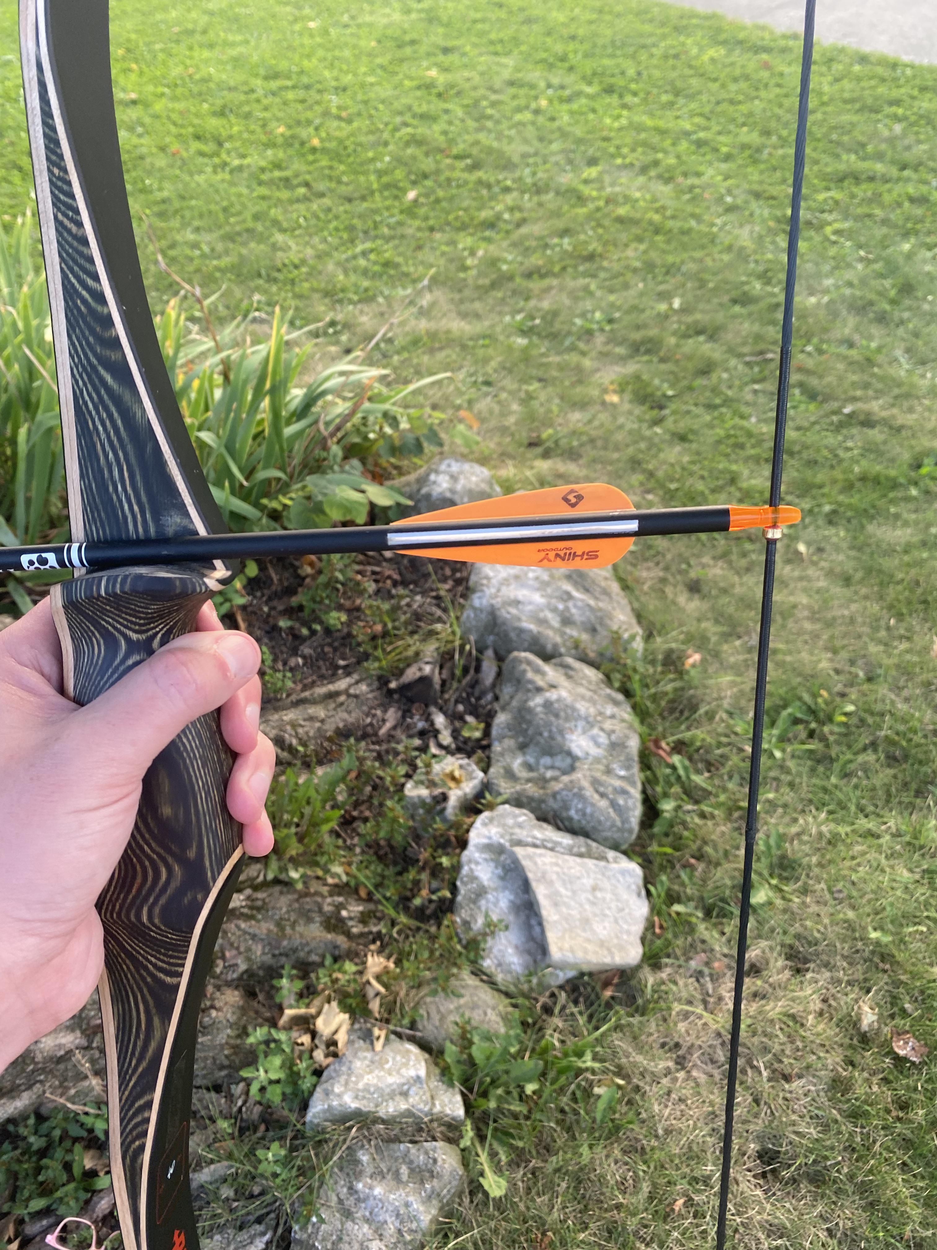 I think I figured out partially why my aim has felt so weird. Nock