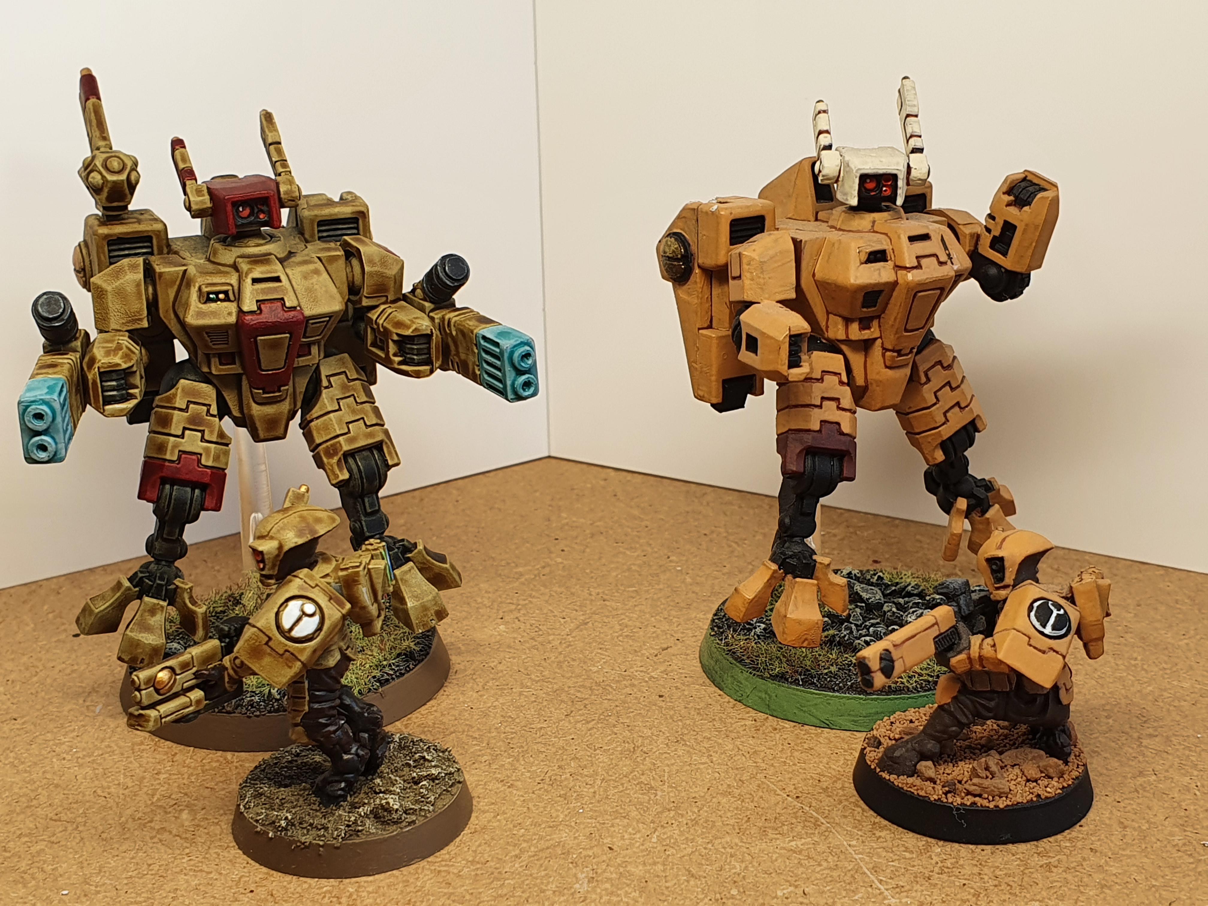 Tau with contrast paint r/Tau40K