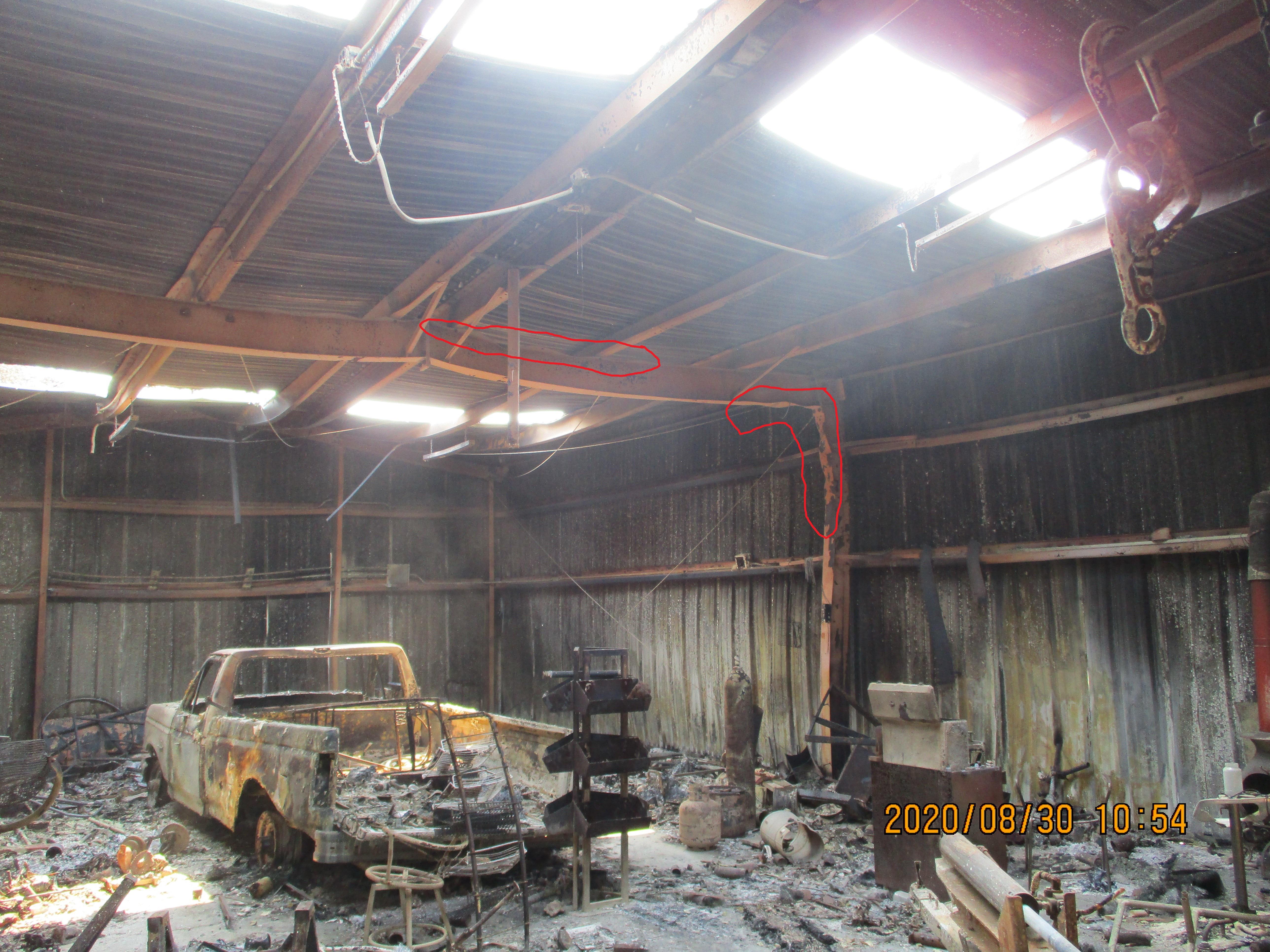 Steel frame fire damage r/StructuralEngineering