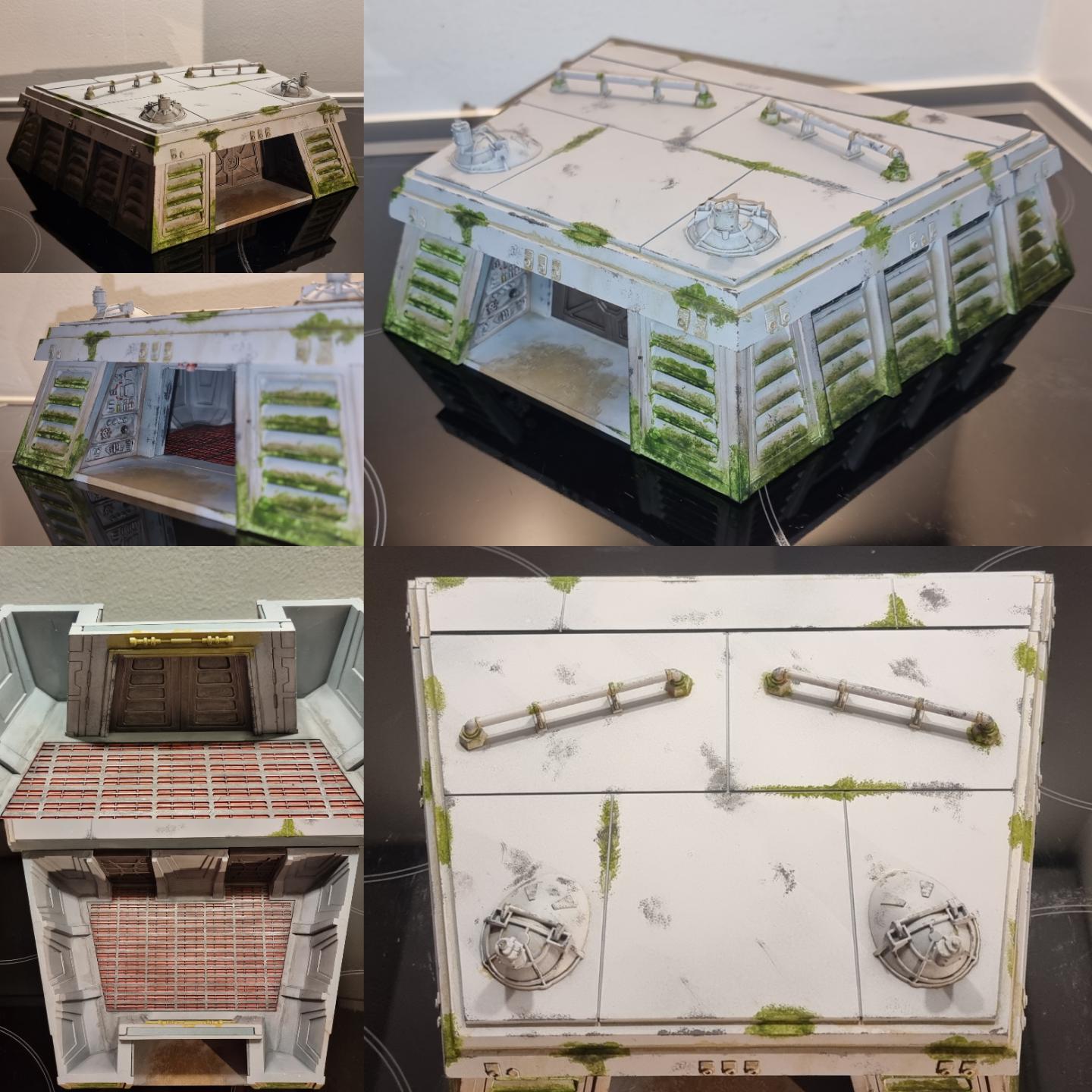 Imperial Bunker for Star Wars Legion. r/minipainting