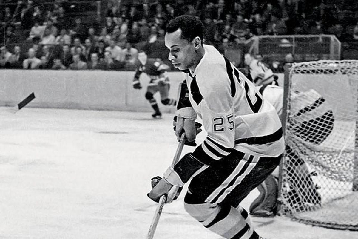 Willie O’Ree, first black NHL player. 1958. r/OldSchoolCool