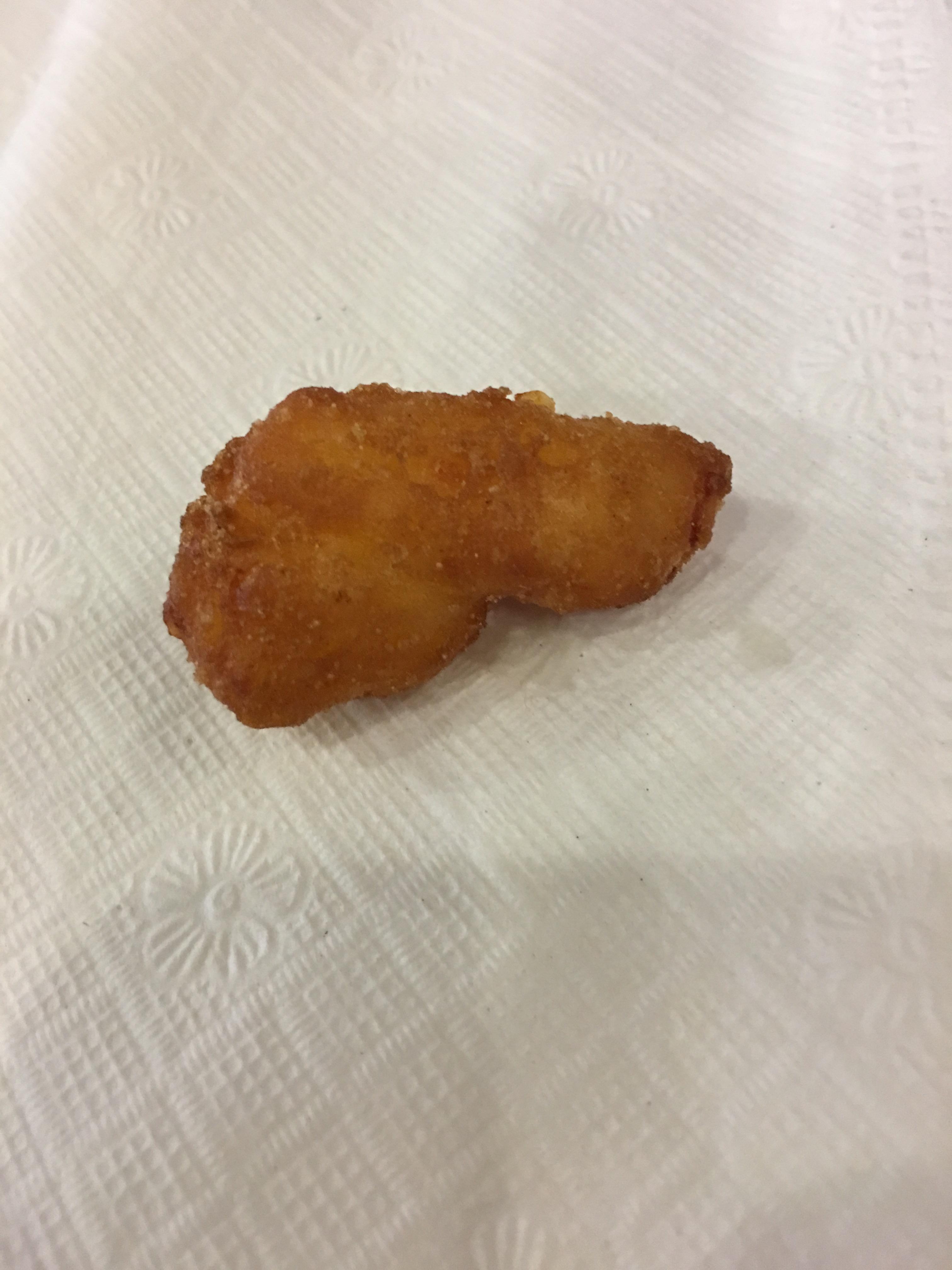 This cheese curd from Buffalo Wild Wings r/mildlypenis