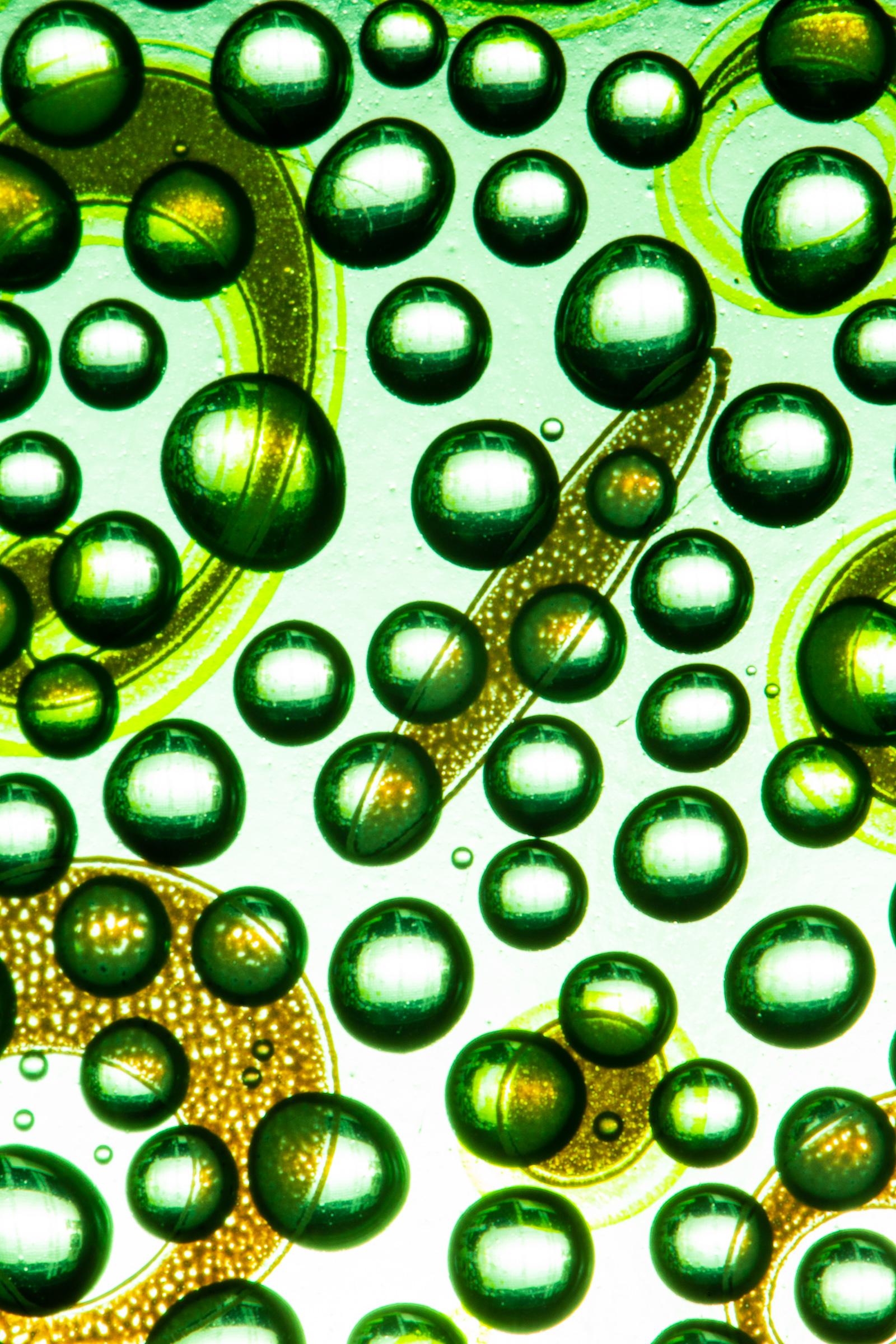Water droplets inside a bottle [OC] [1600x2400] r/MacroPorn