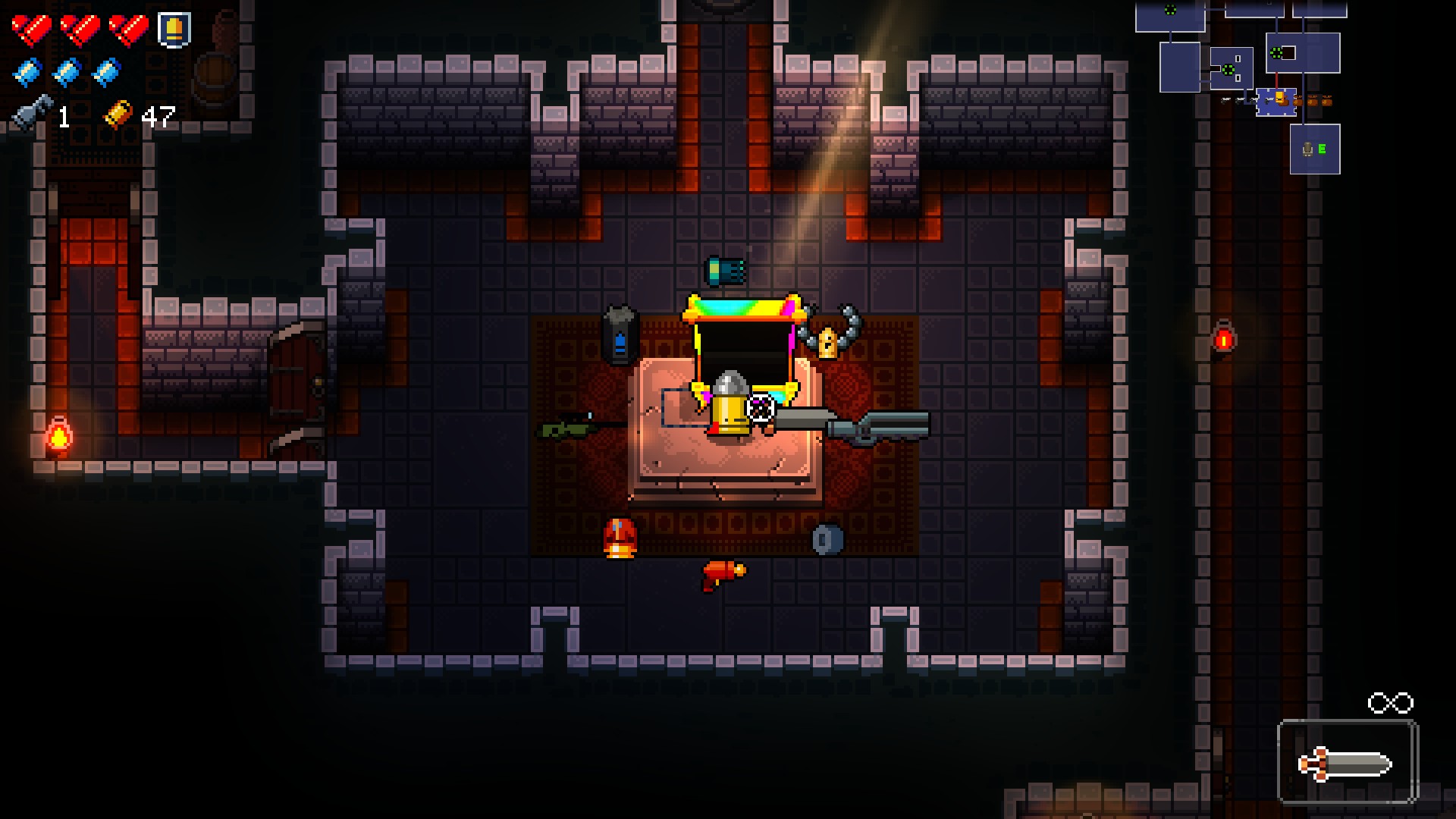When your first chest is Seven leaf clover... EnterTheGungeon