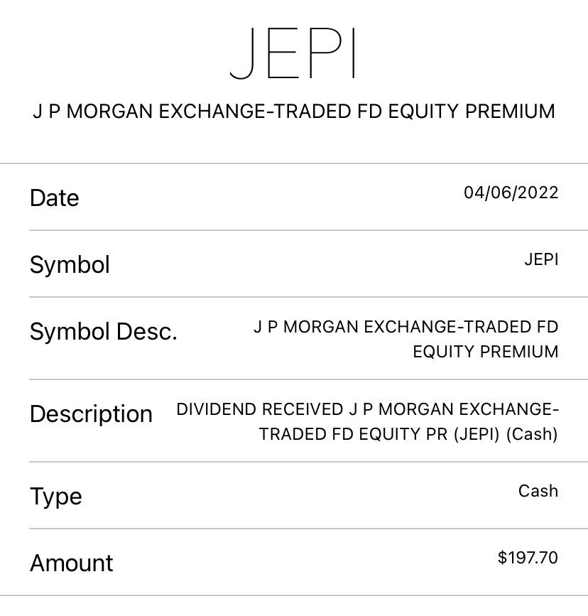 Very excited!!! r/JEPI