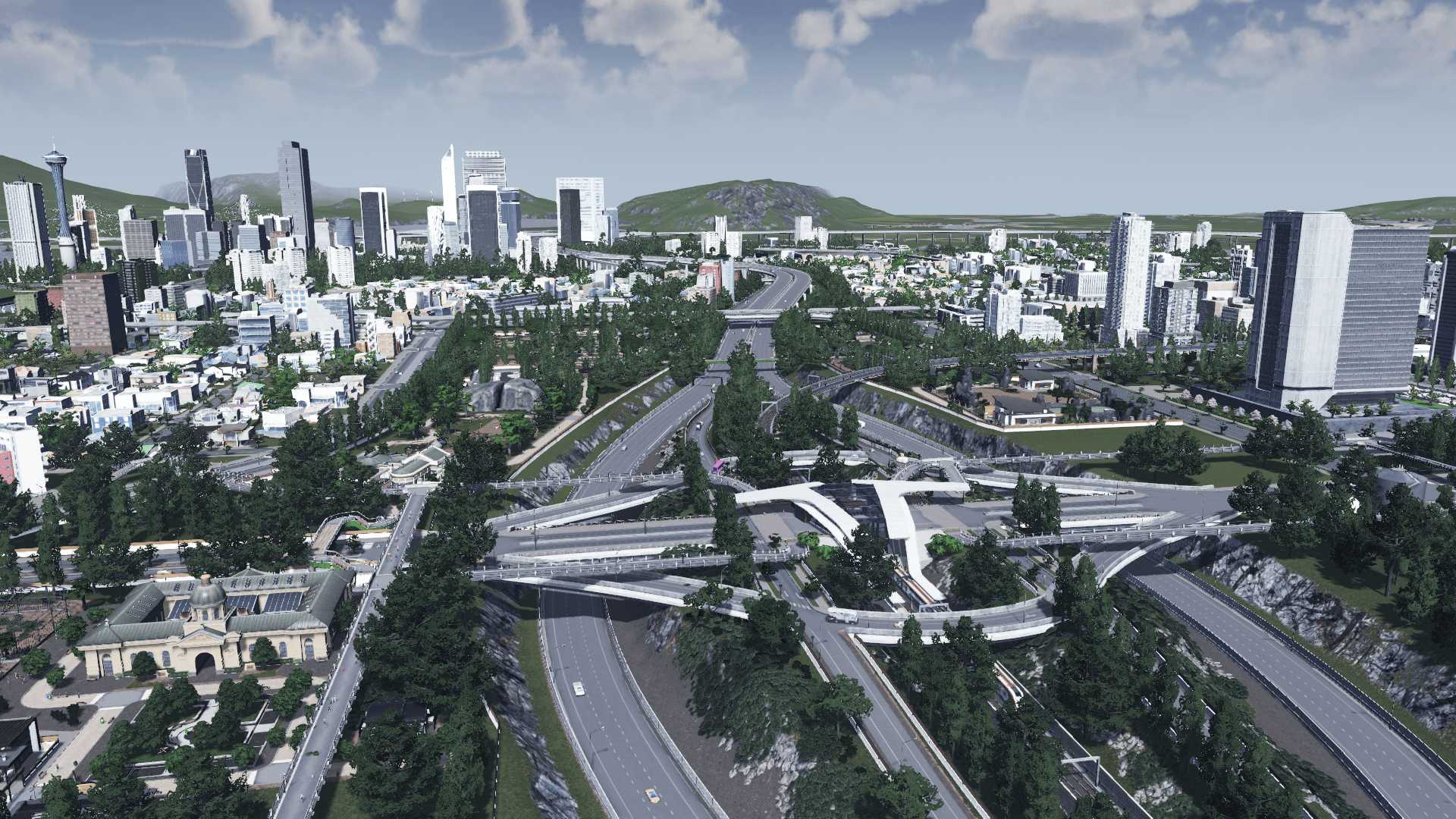 Train station island r/CitiesSkylines