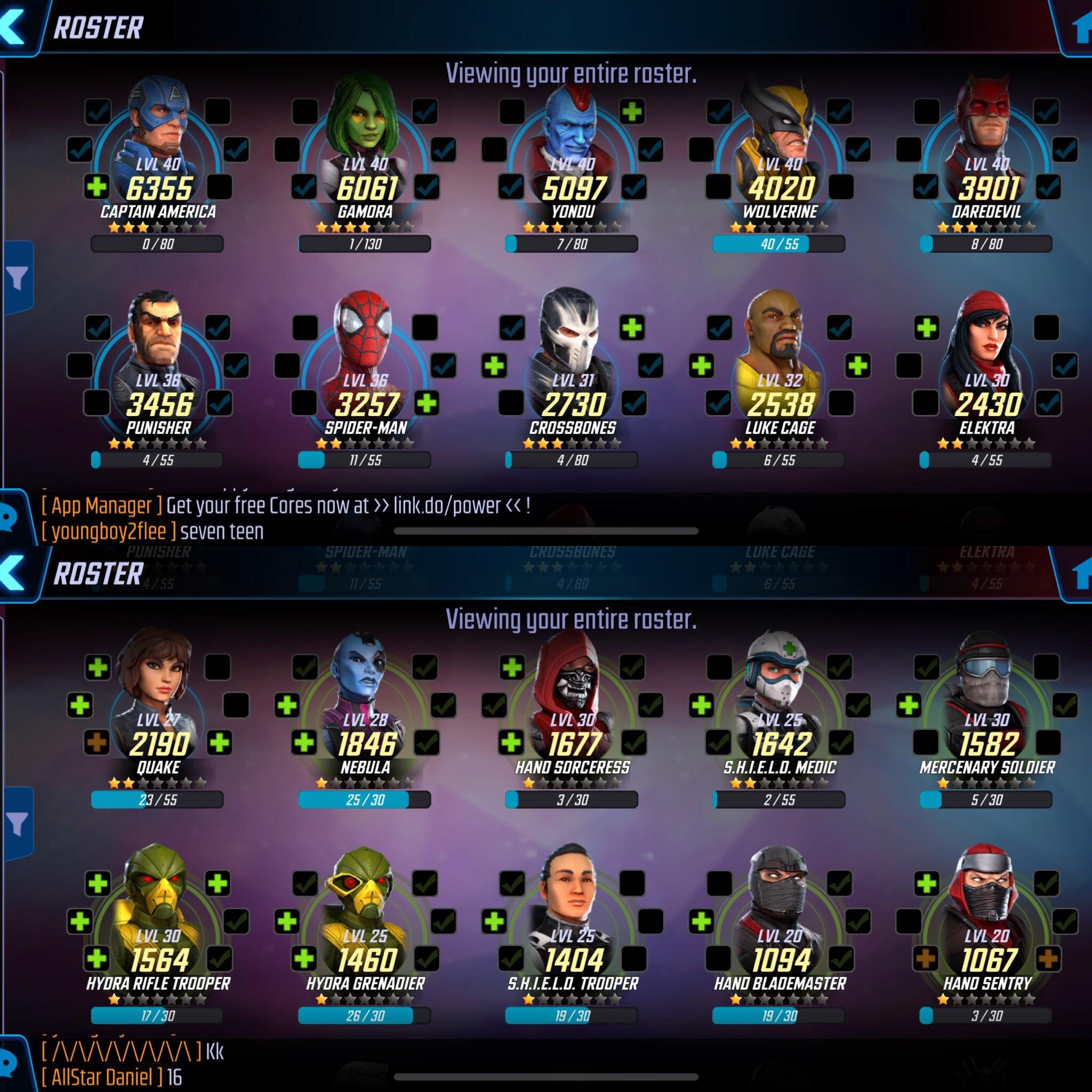 Campaign & Arena Teams Help r/MarvelStrikeForce