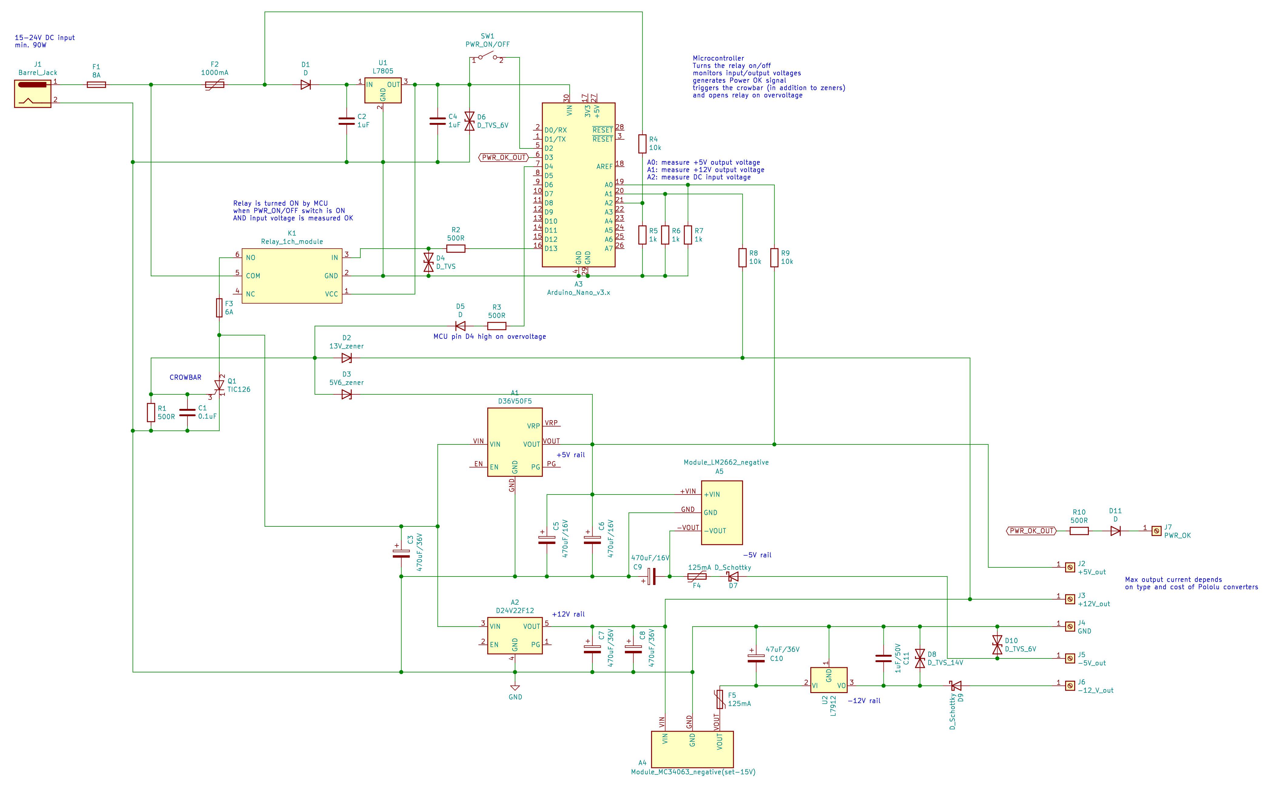 Building PCAT DCDC power supply, overvoltage protection? (updated