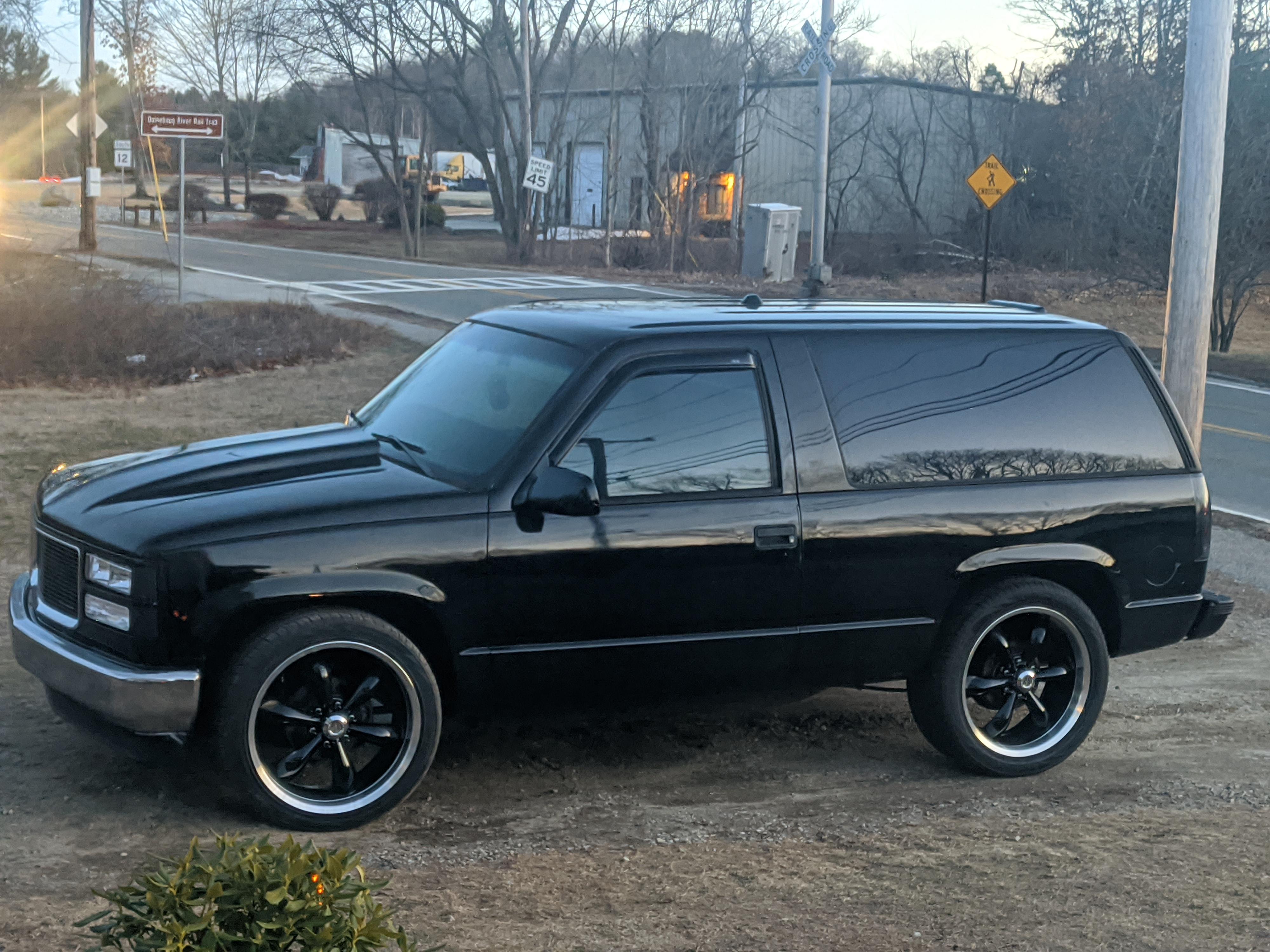 Recently got this 03. Are these the stock shocks? They seem big