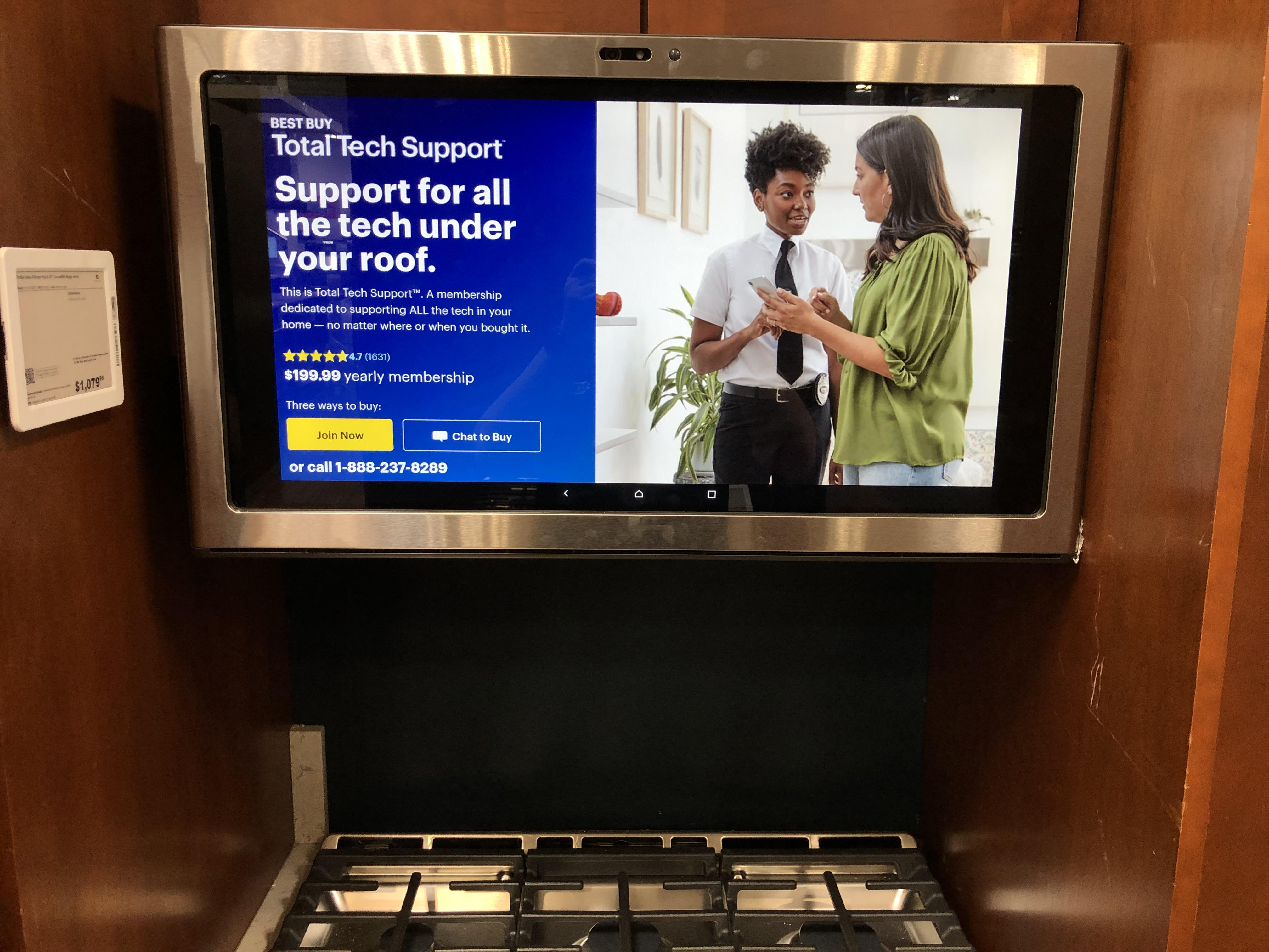 New GE Profile Hub Hood arrived today.. Might as well put android to