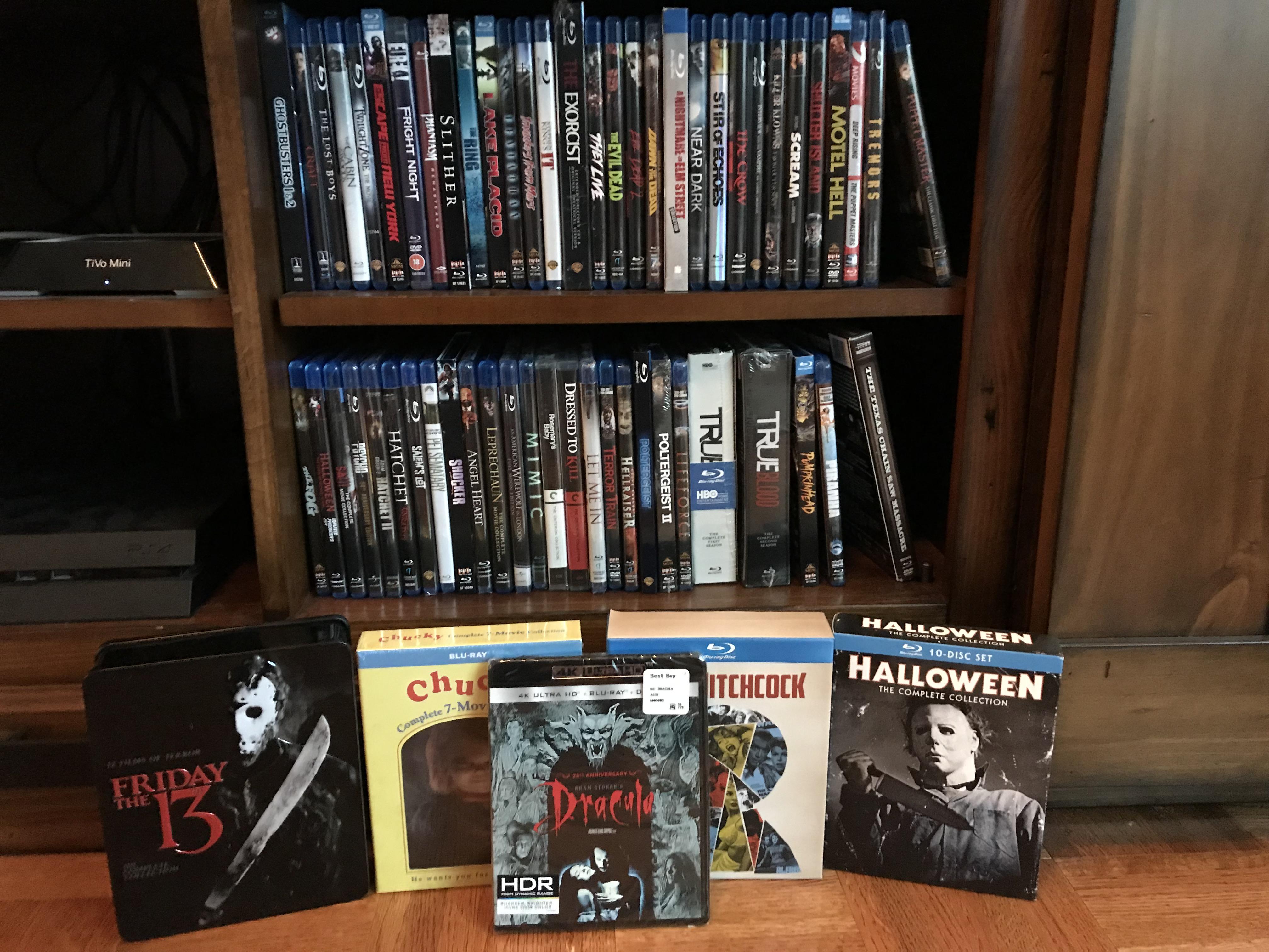 Horror Collection BluRay r/dvdcollection