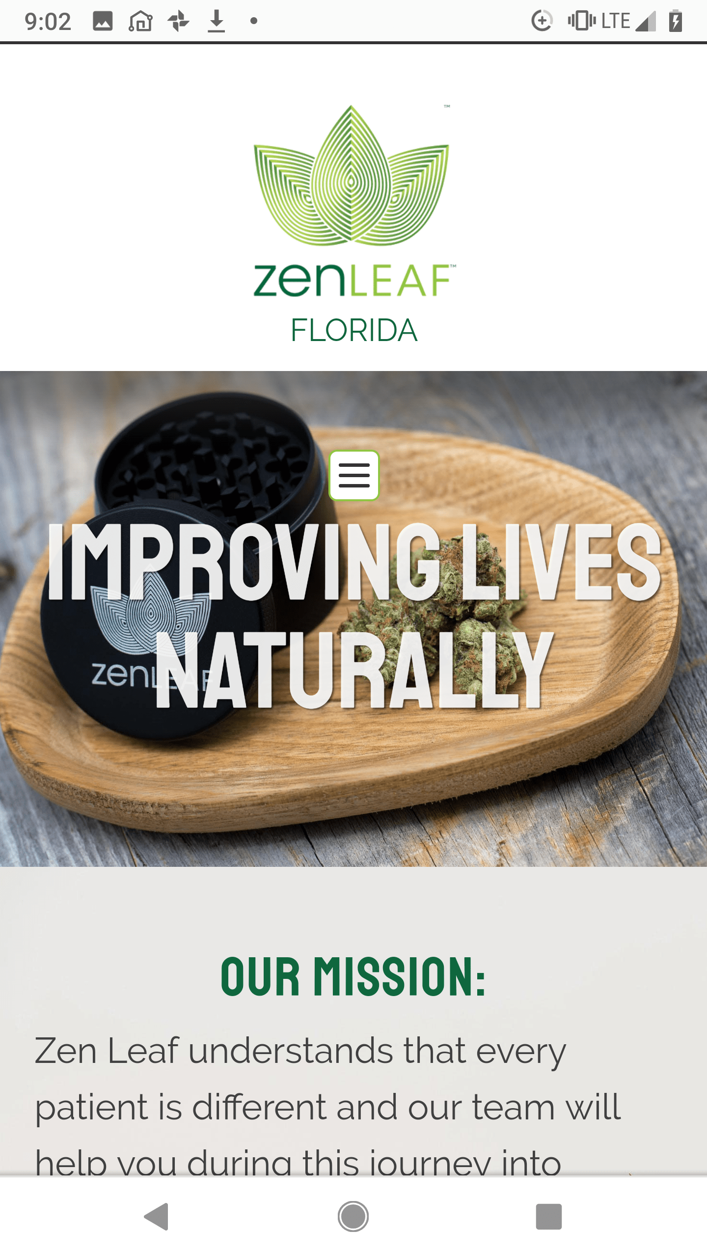 Looks like Zen Leaf launched their Florida site. From looking at other