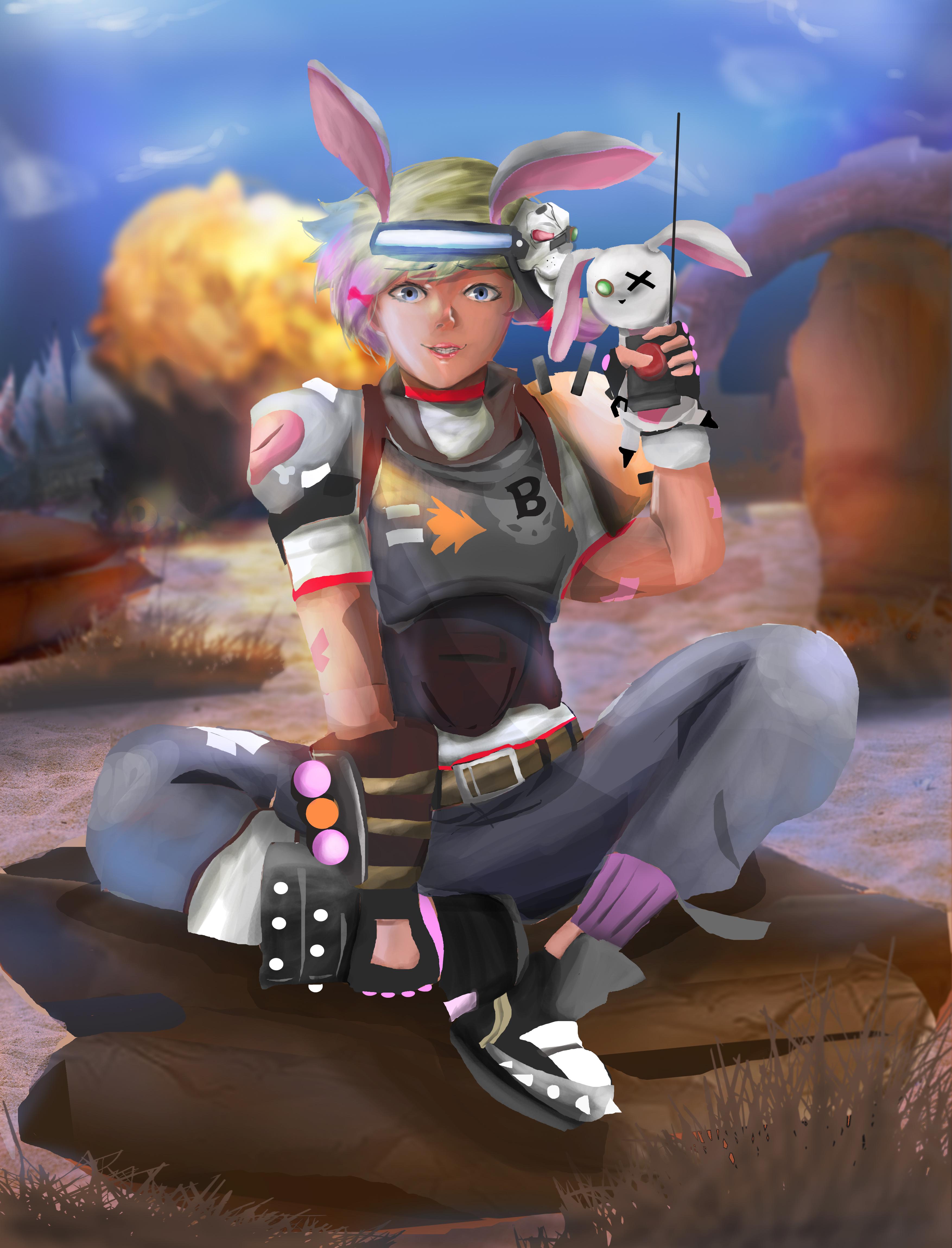 Tiny tina Fan art ) borderlands3