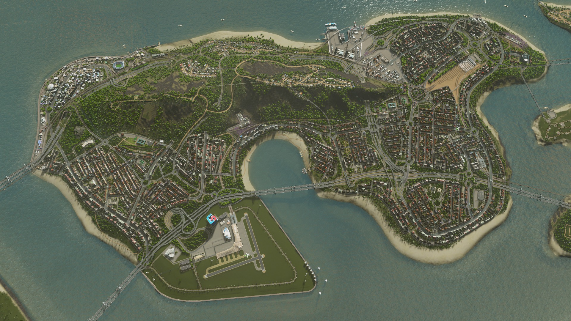 City Skylines Island Map