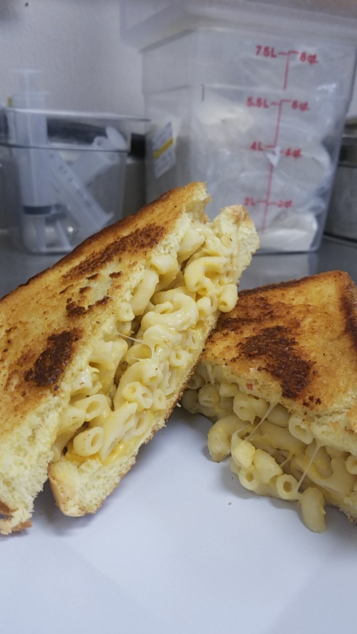 Mac and cheese grilled cheese? r/grilledcheese