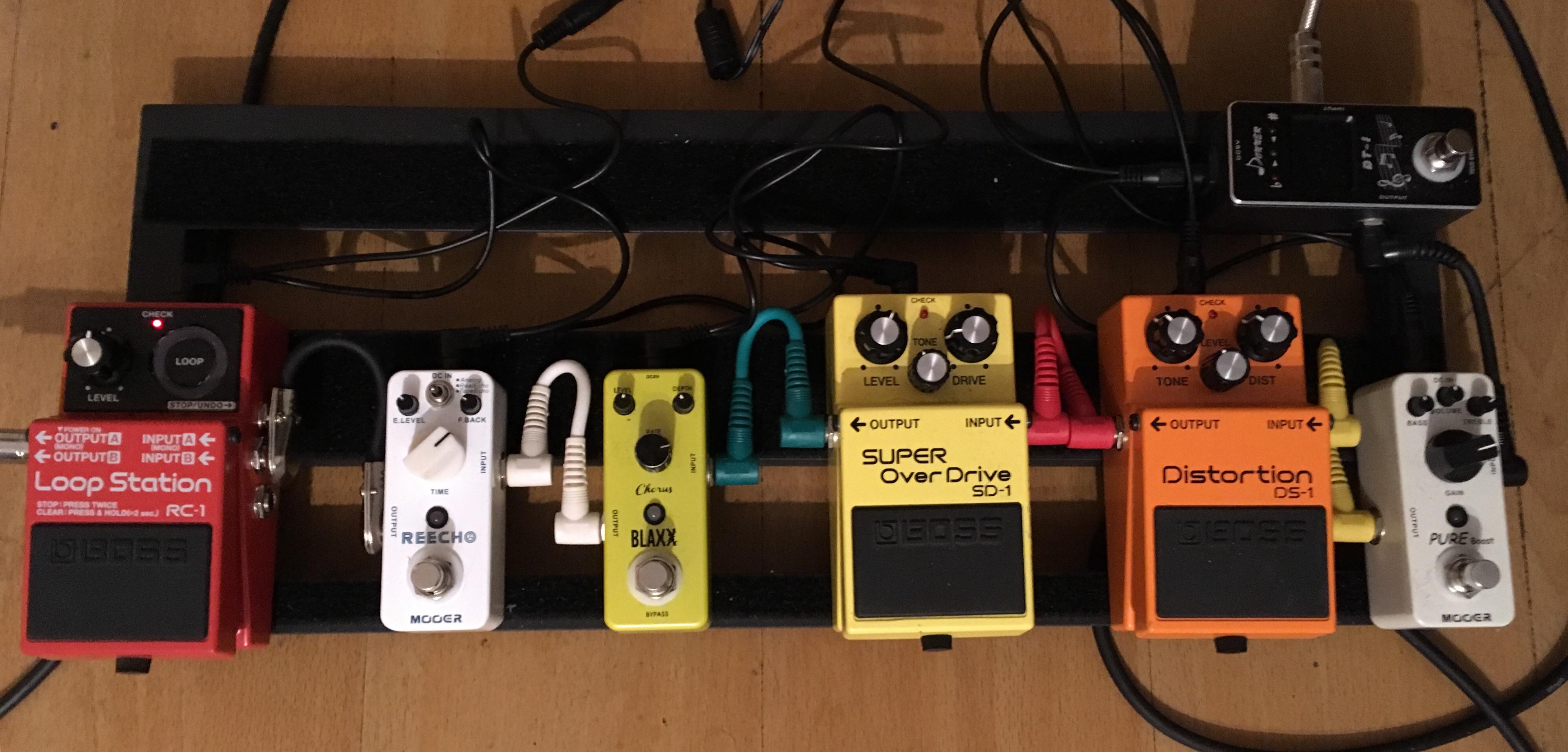Updated budget pedalboard r/guitarpedals