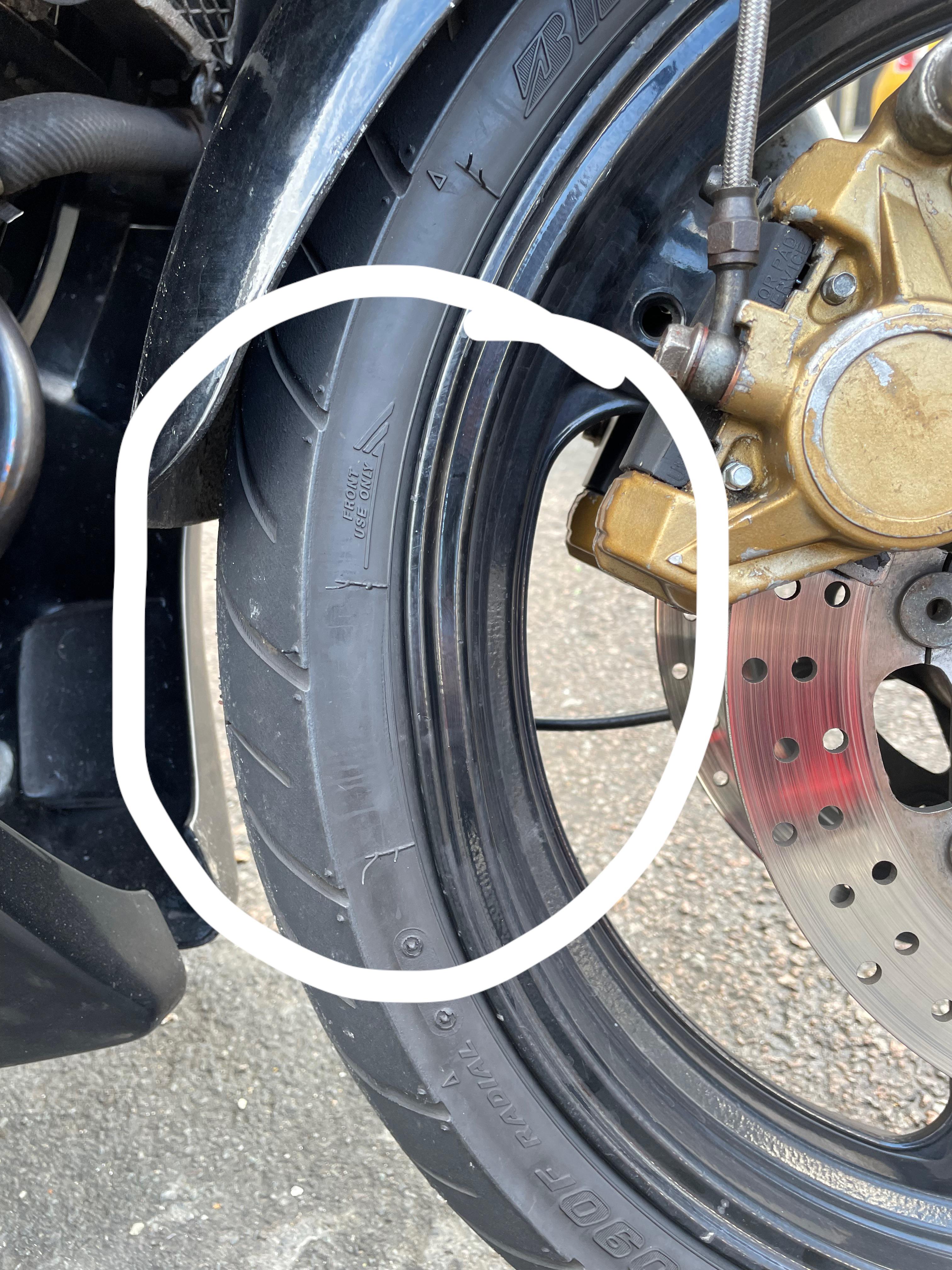 Flat spot on wheel, replacement on order. Safe to ride? r/motorcycle