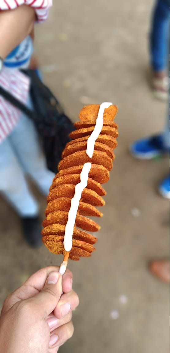 [I ate] crispy potato rings snack. r/food