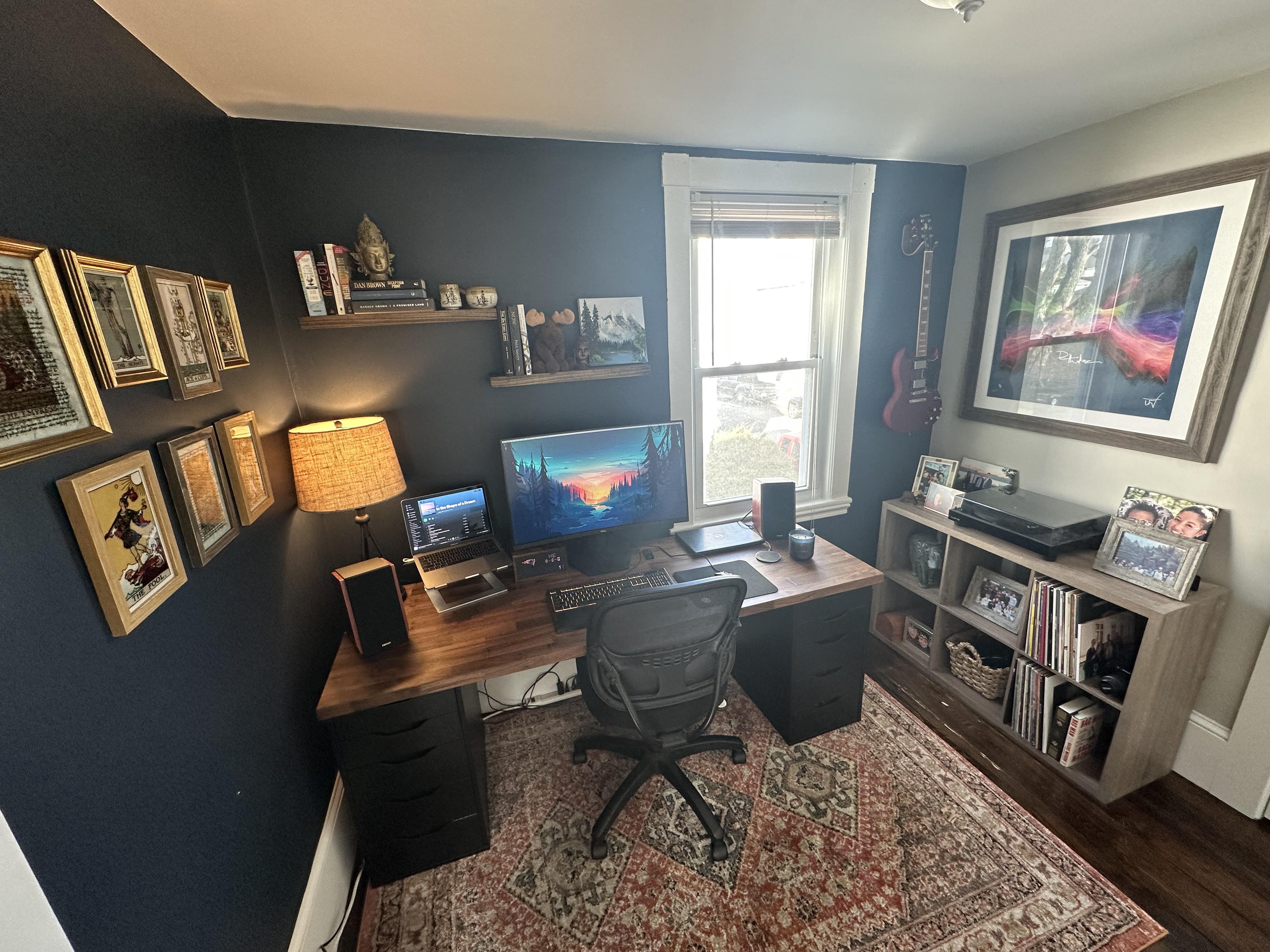 Pretty proud of my first home office setup! r/Workspaces