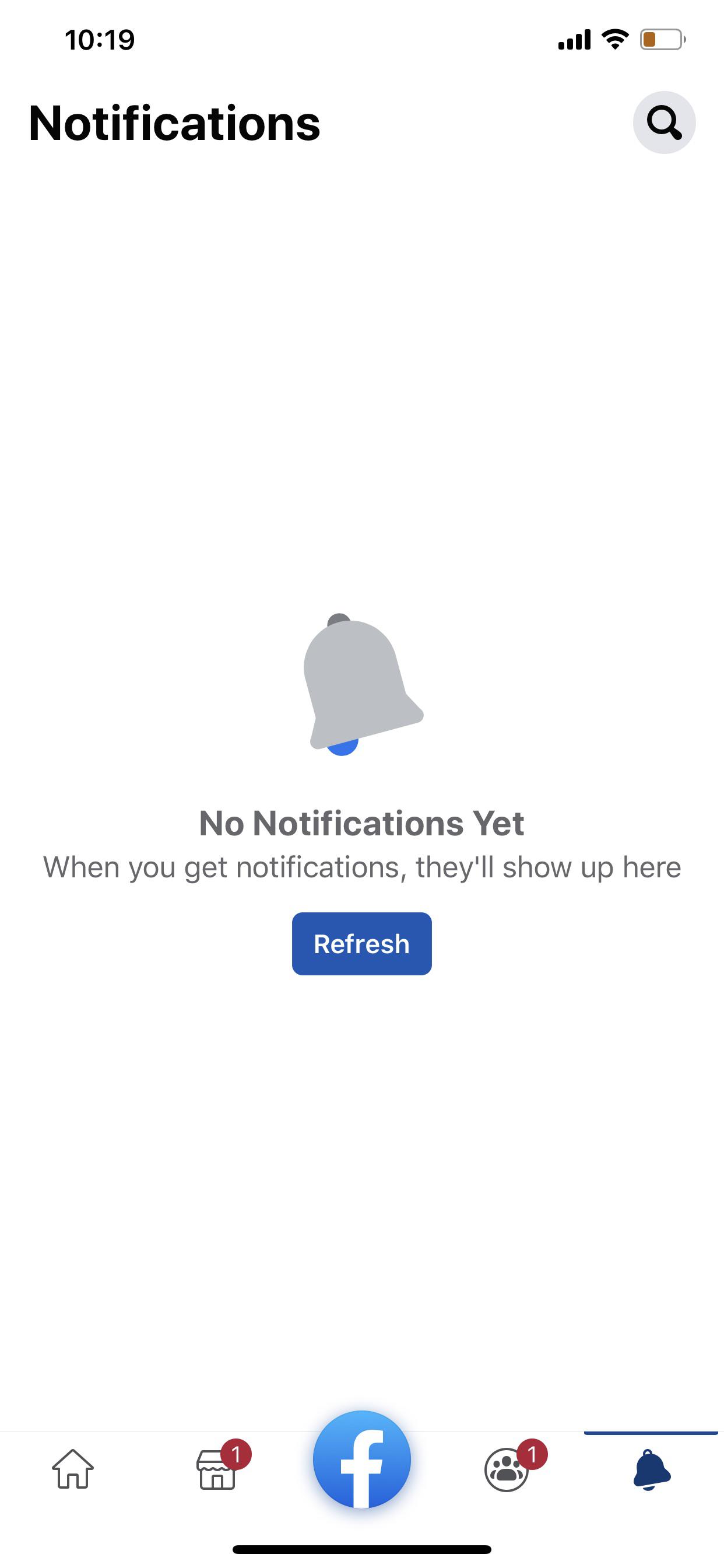 WHY WONT MY NOTIFICATIONS SHOWING UP IN THE APP?! I tried deleting it
