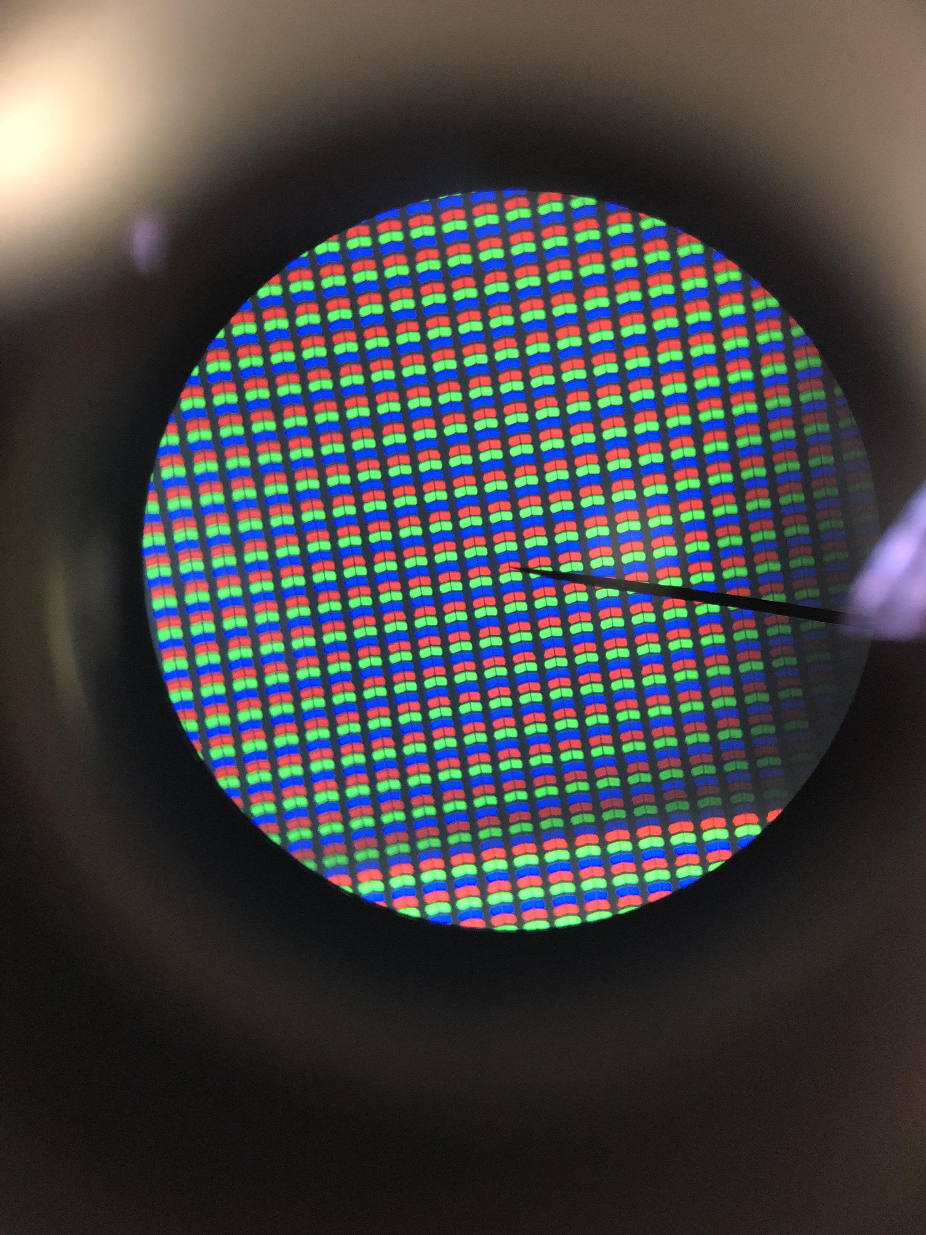 These are phone pixels under a microscope. r/mildlyinteresting