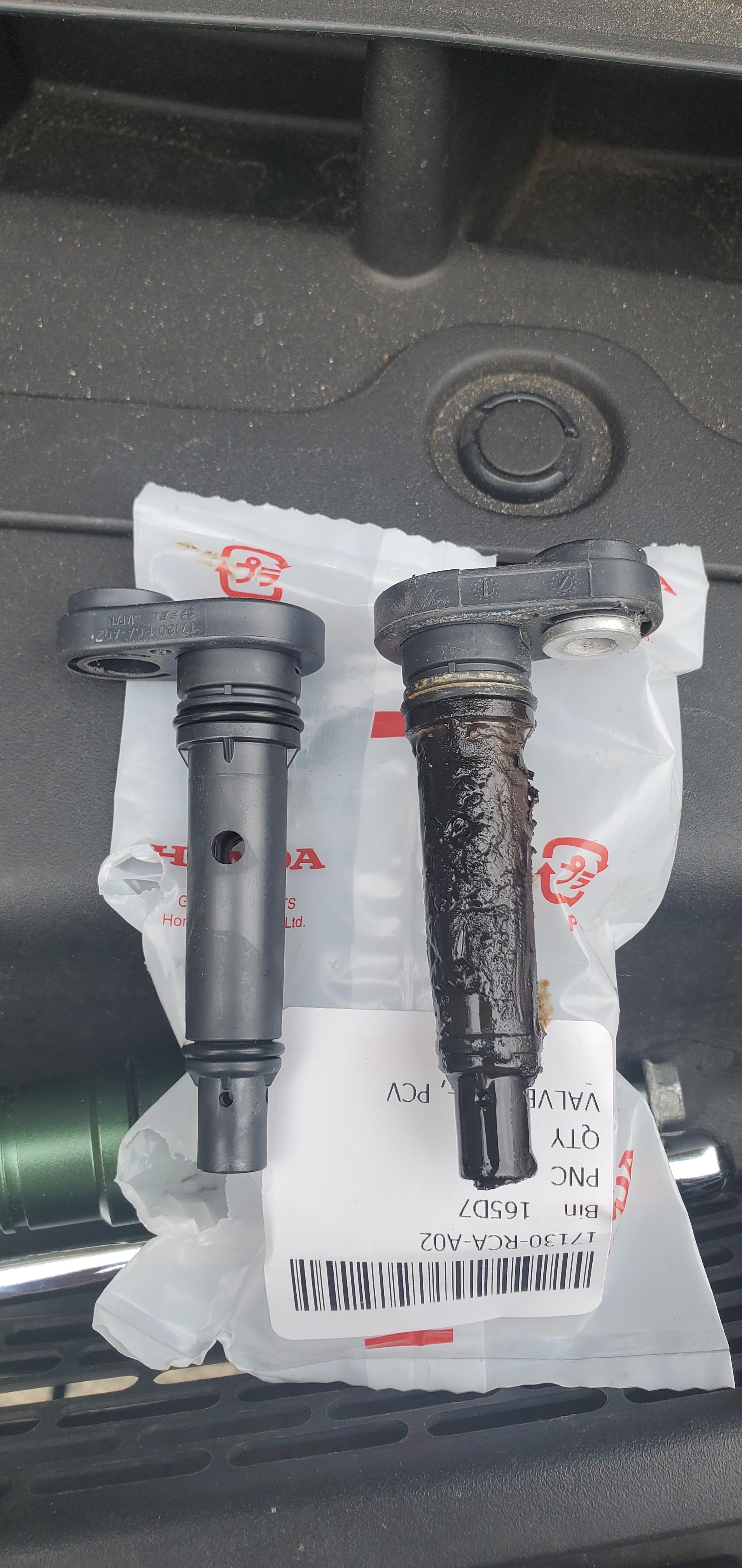 Finally got around to changing my PCV Valve to find this. Any advice