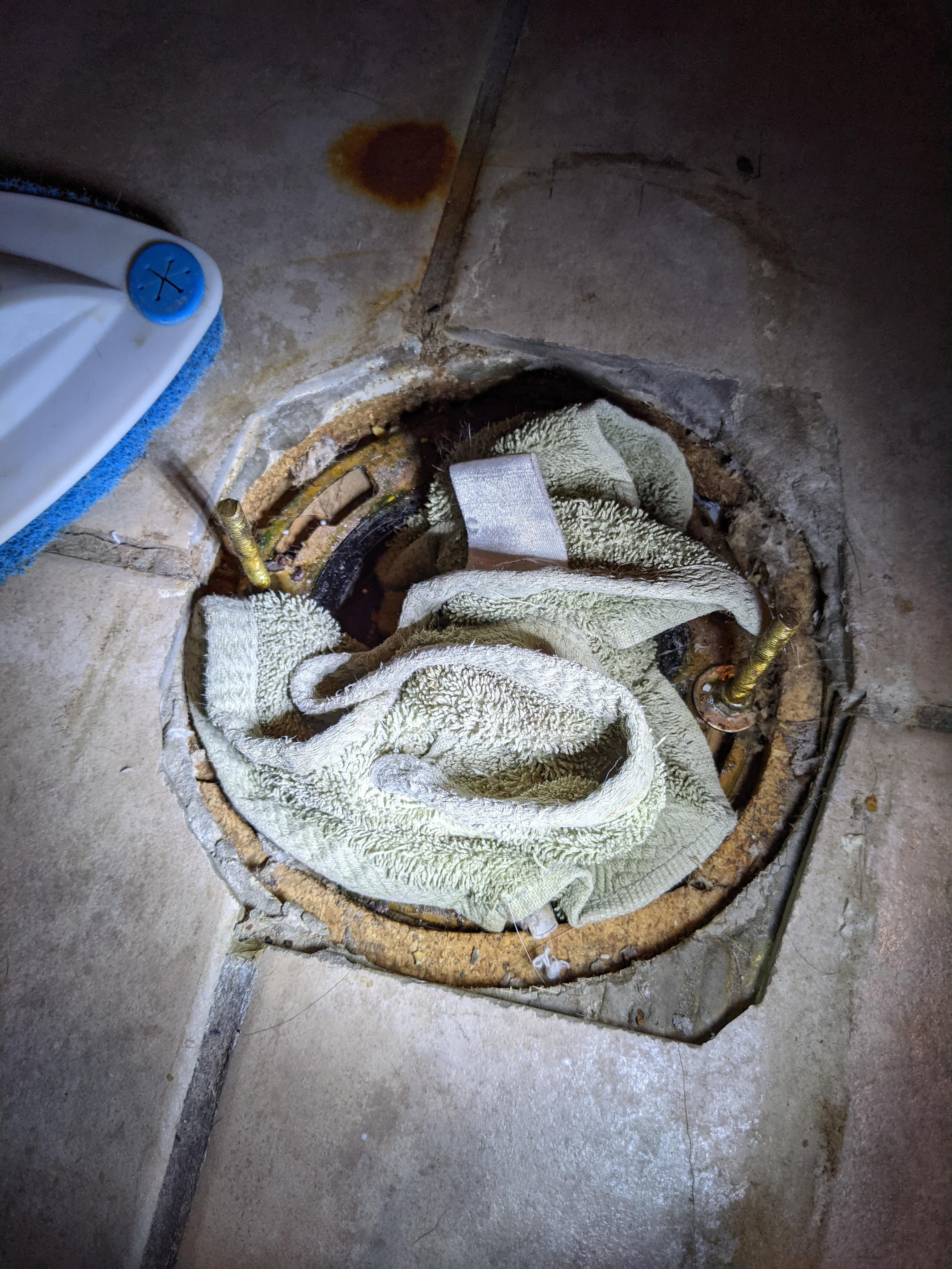 Toilet flange too low? It's 1 1/2 inch below tile surface. Any remedy