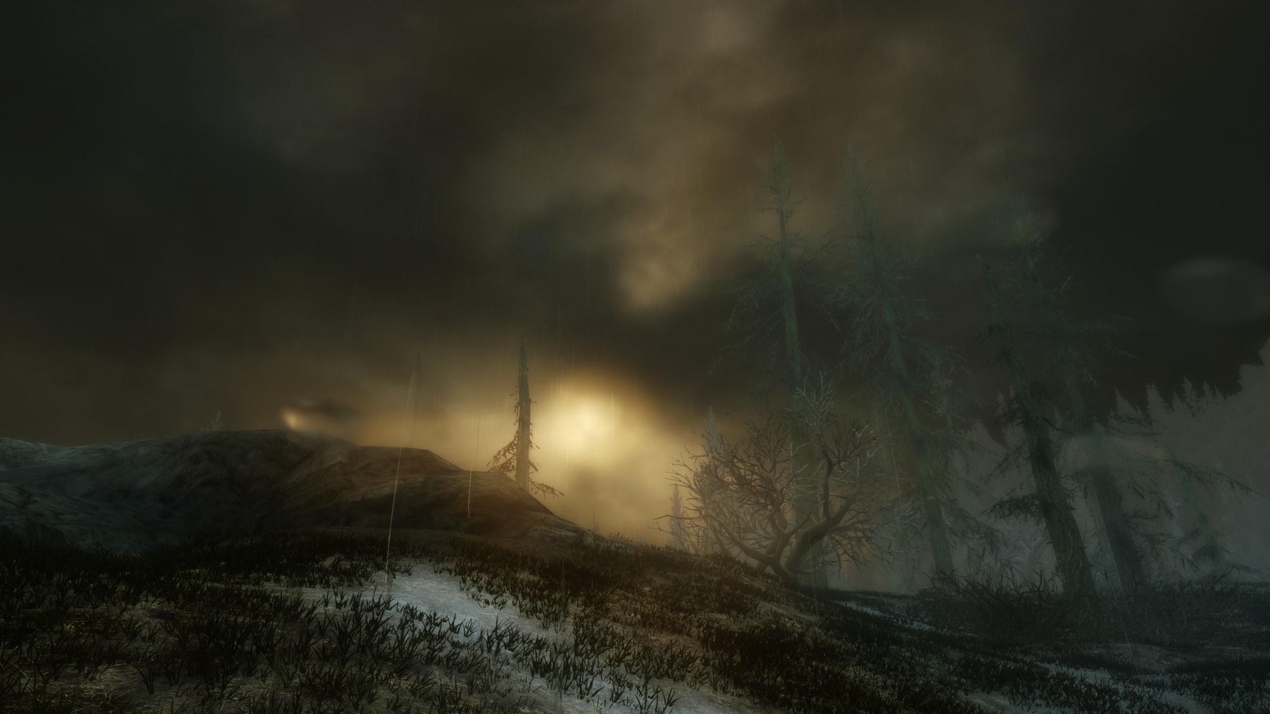 Stormy Day In Morthal for a Vampire Hunt r/SkyrimPorn