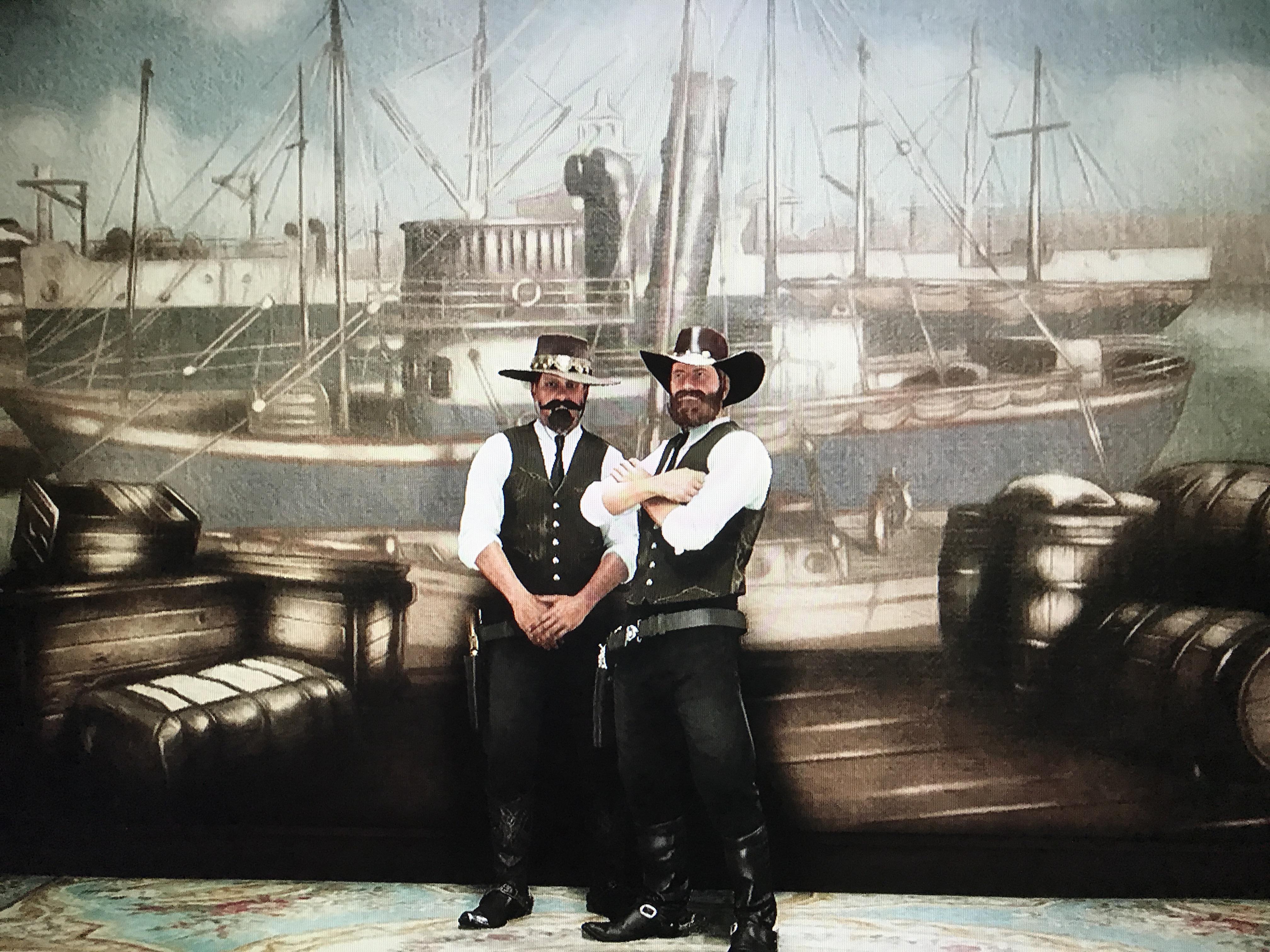 The Marlow brothers. r/reddeadfashion