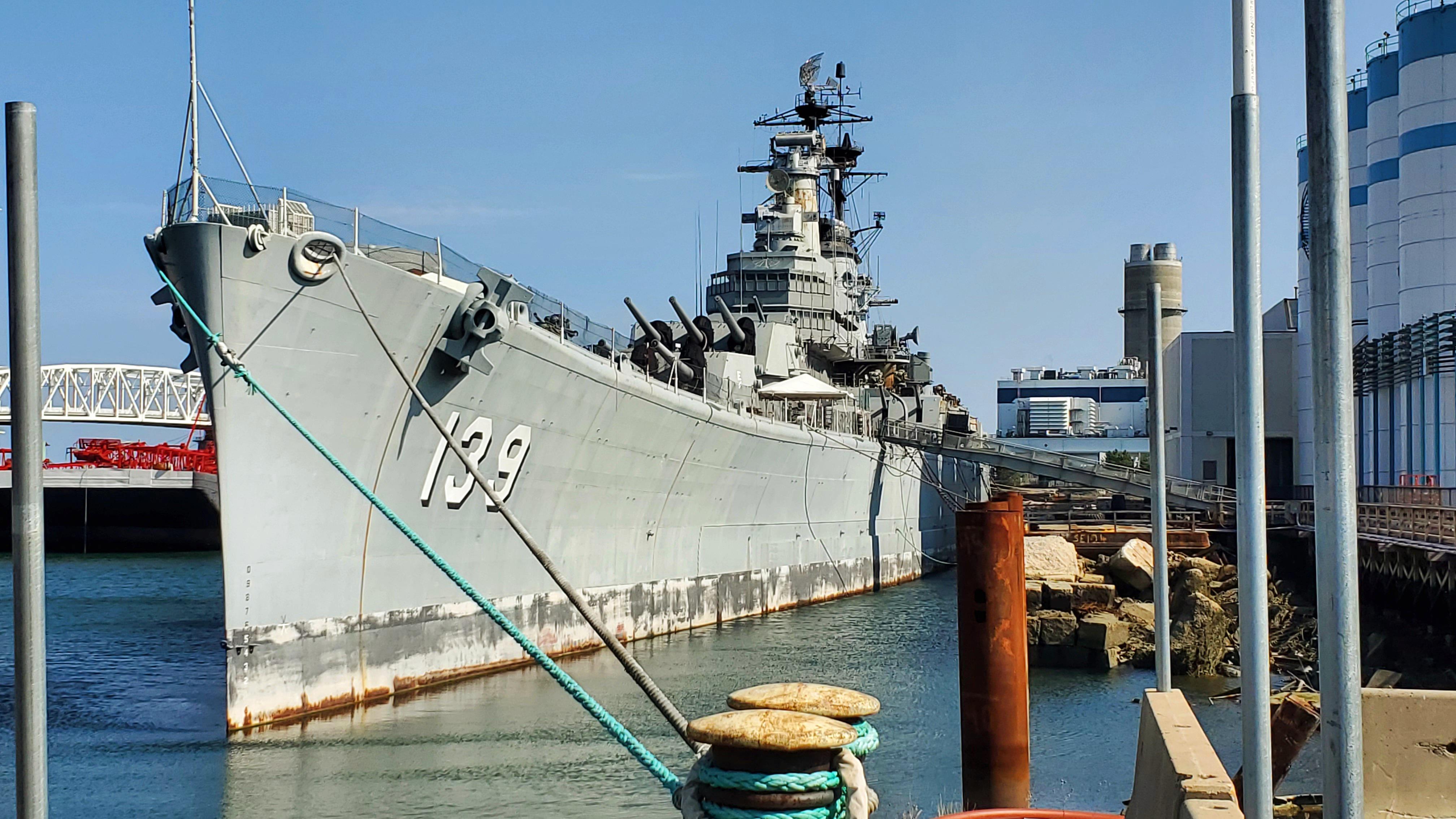 USS Salem (CA139) In permanent museum moorings in Quincy MA [4032x2268