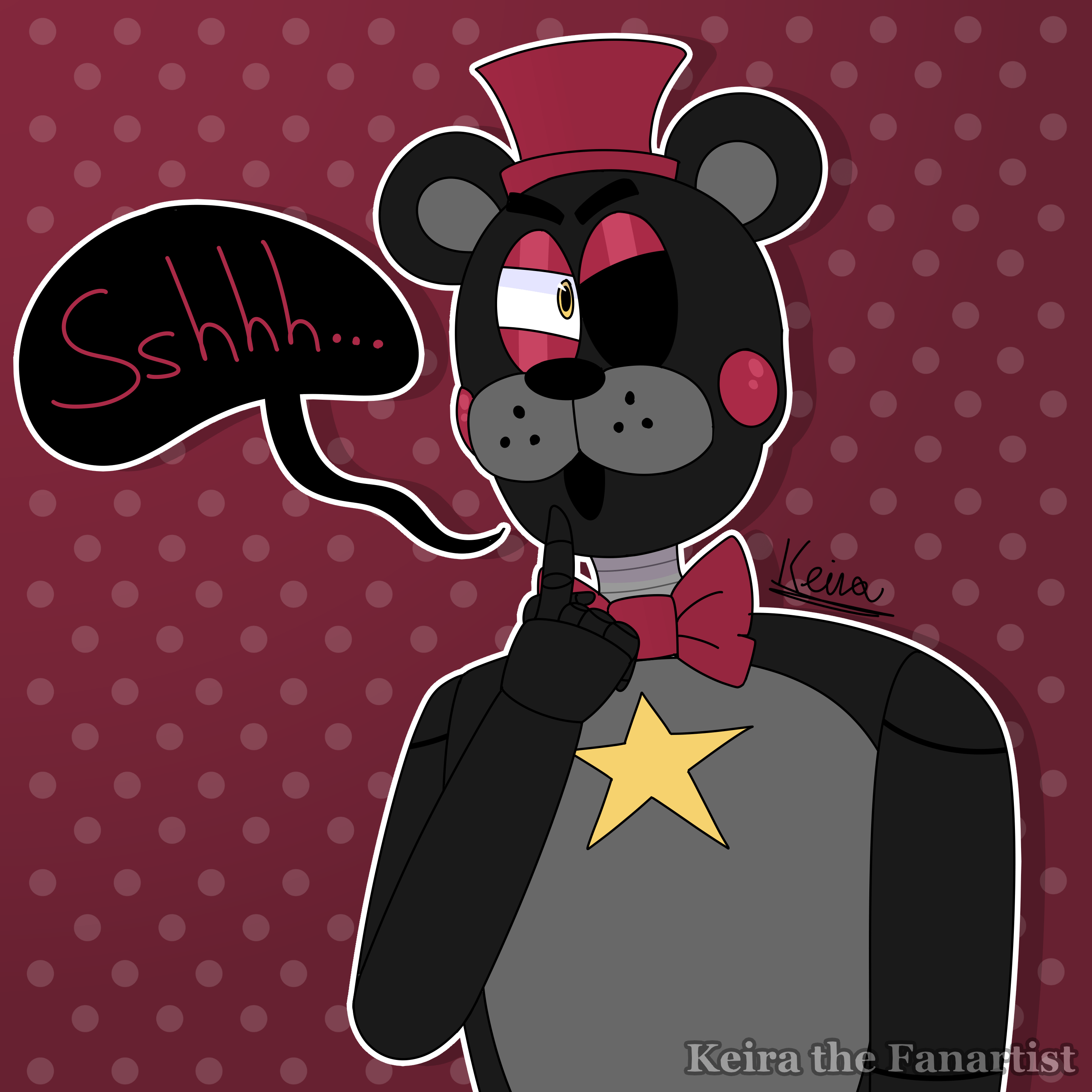 Just a Simple Drawing of Lefty fivenightsatfreddys