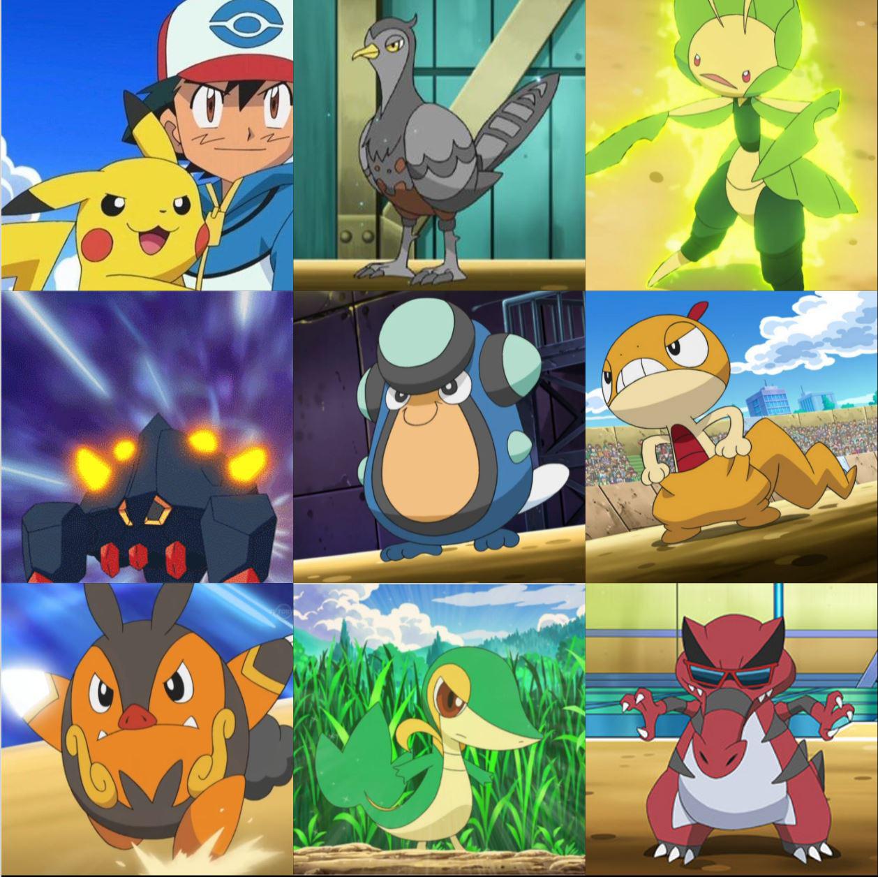 Thoughts on Ash's Unova Team? r/pokemonanime