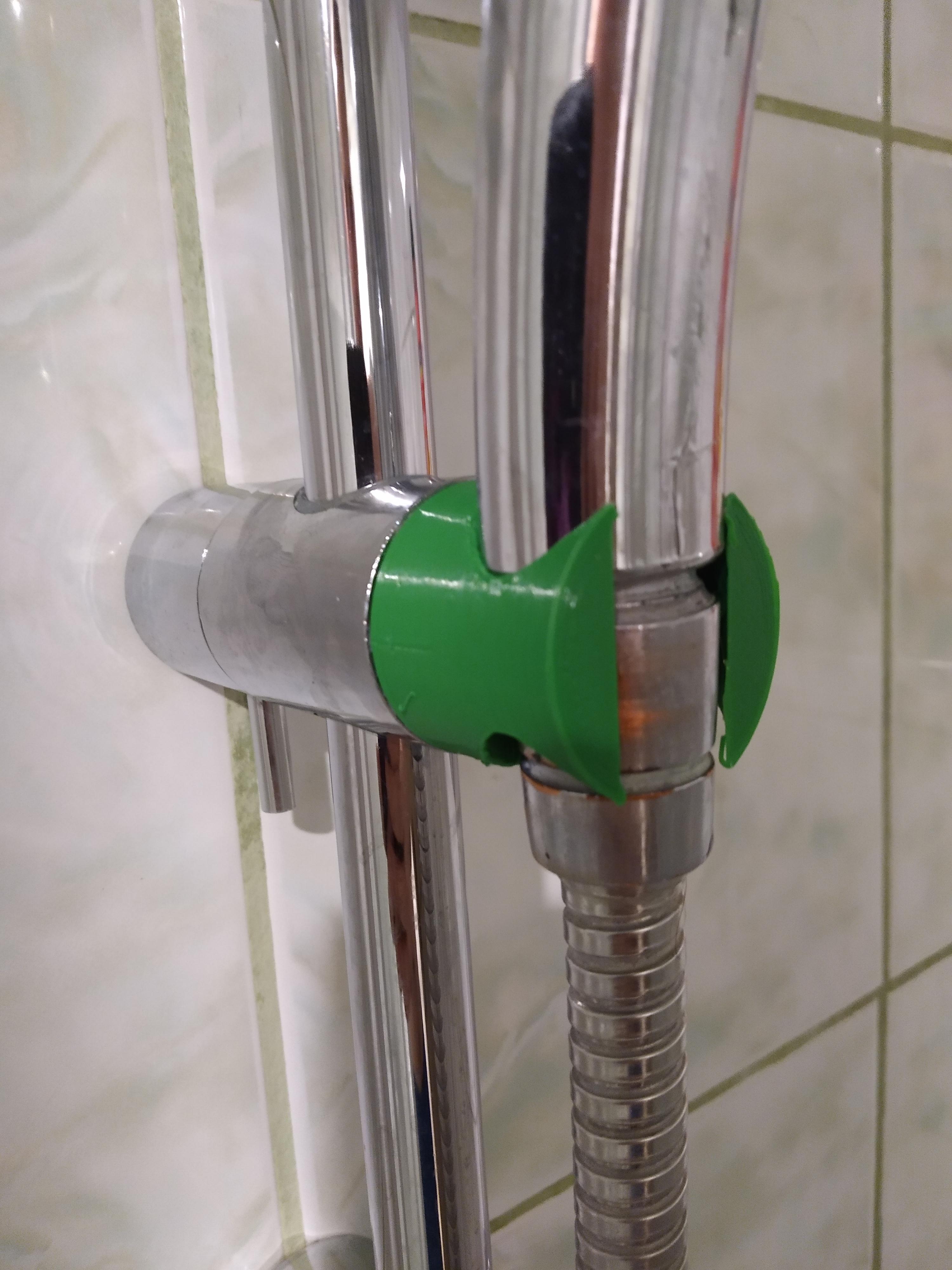 A shower holder has broken so I have made a replacement after measuring