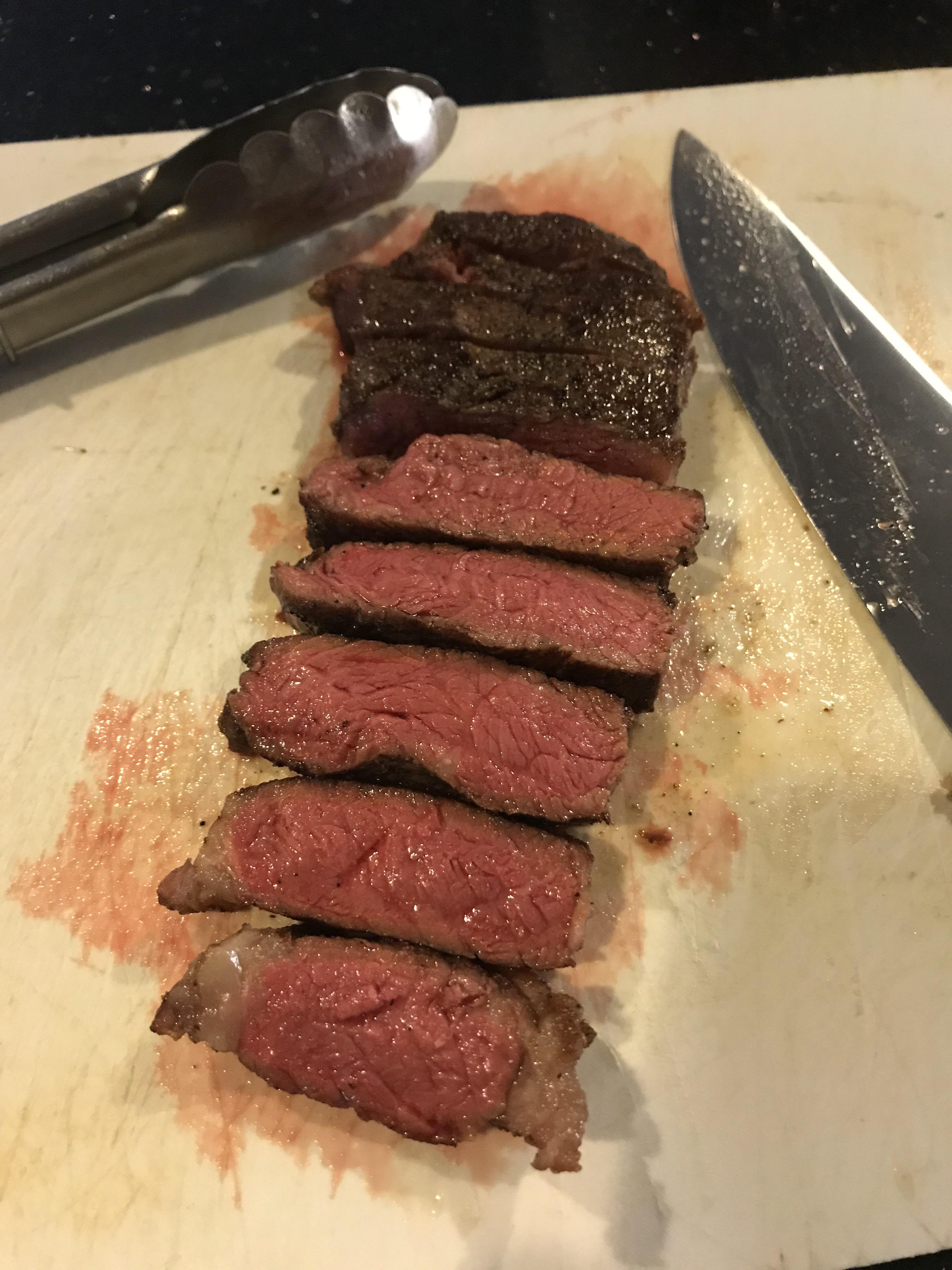Sous vide NY Strip 🥩 r/steak